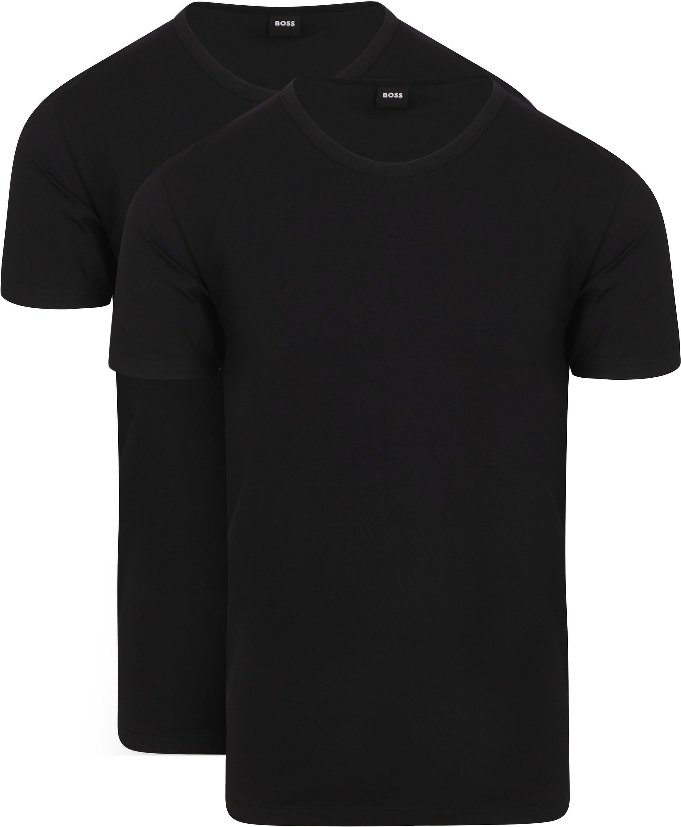 Køb BOSS T-shirt Modern 2-pack Sort 50475276-001 | Suitable