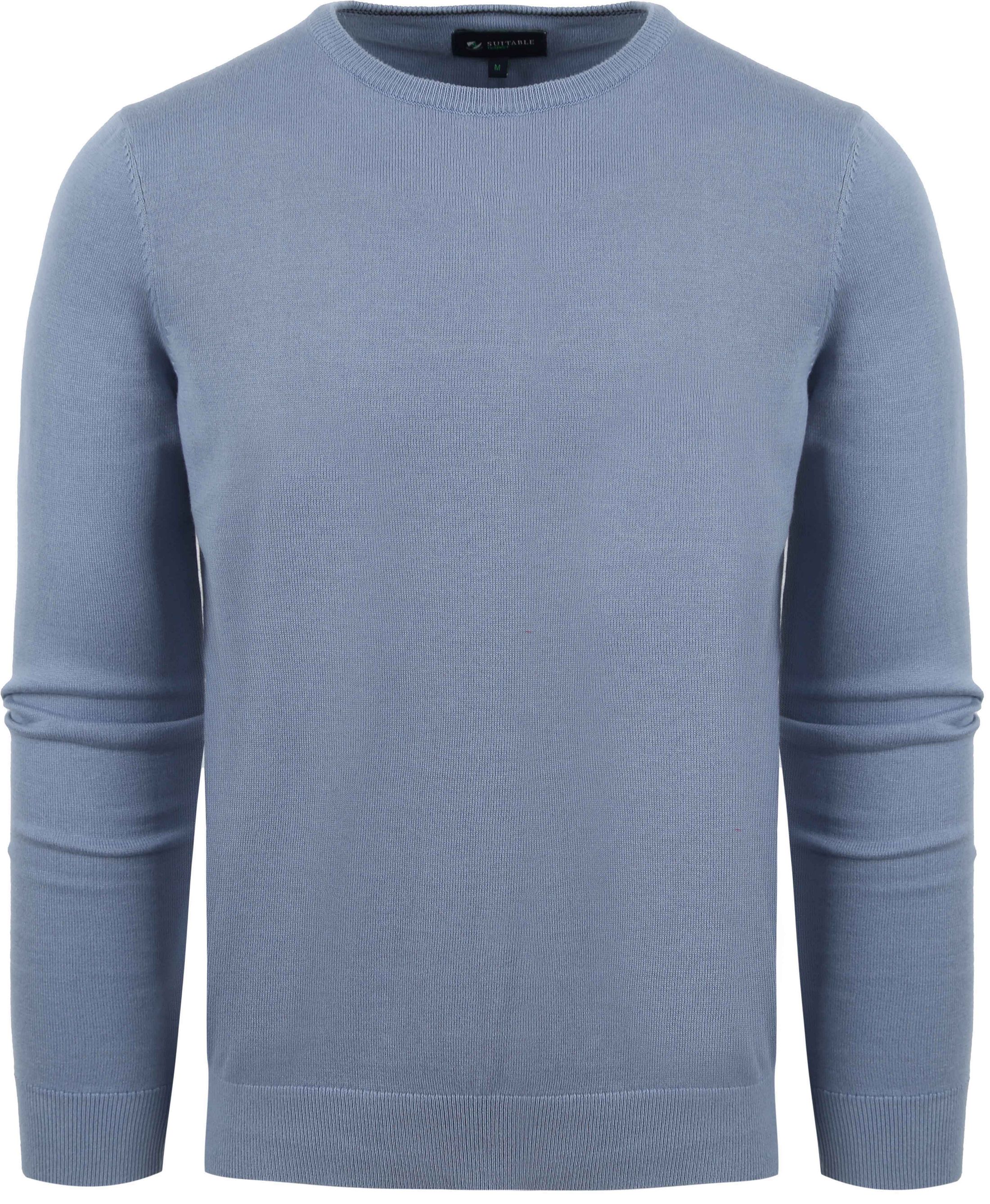 Suitable Respect Oinir Pullover Blå Størrelse XL