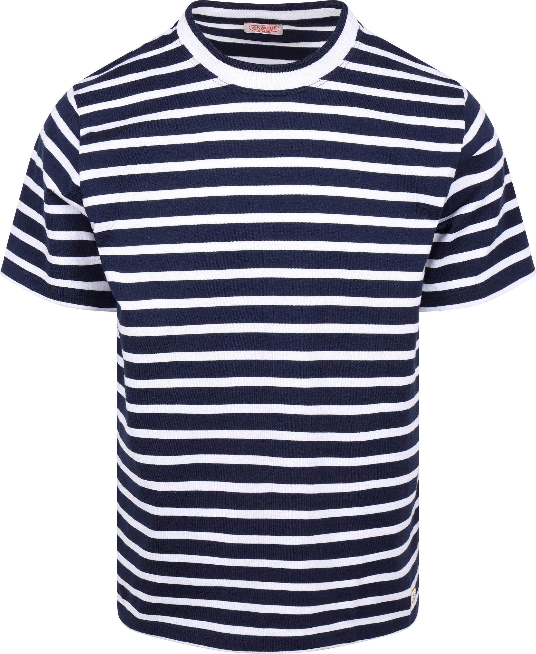 Armor-lux T-shirt Blu 75894-Q4L 