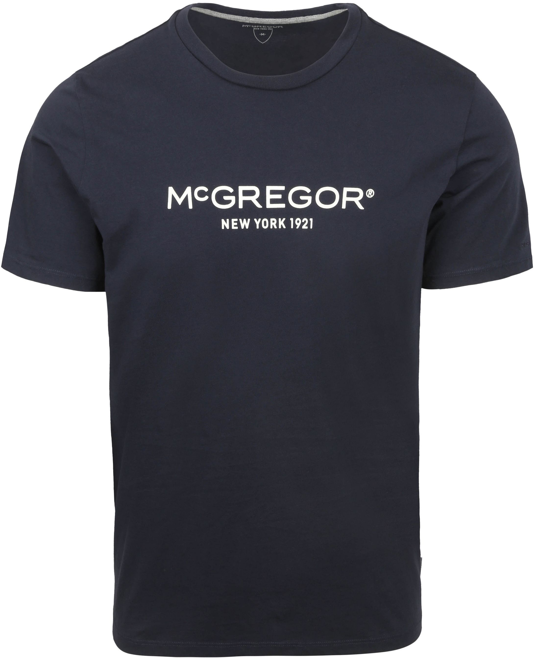 McGregor Essential T-Shirt Logo Navy order online | MM251.1101.01-2100 | Suitable Lithuania