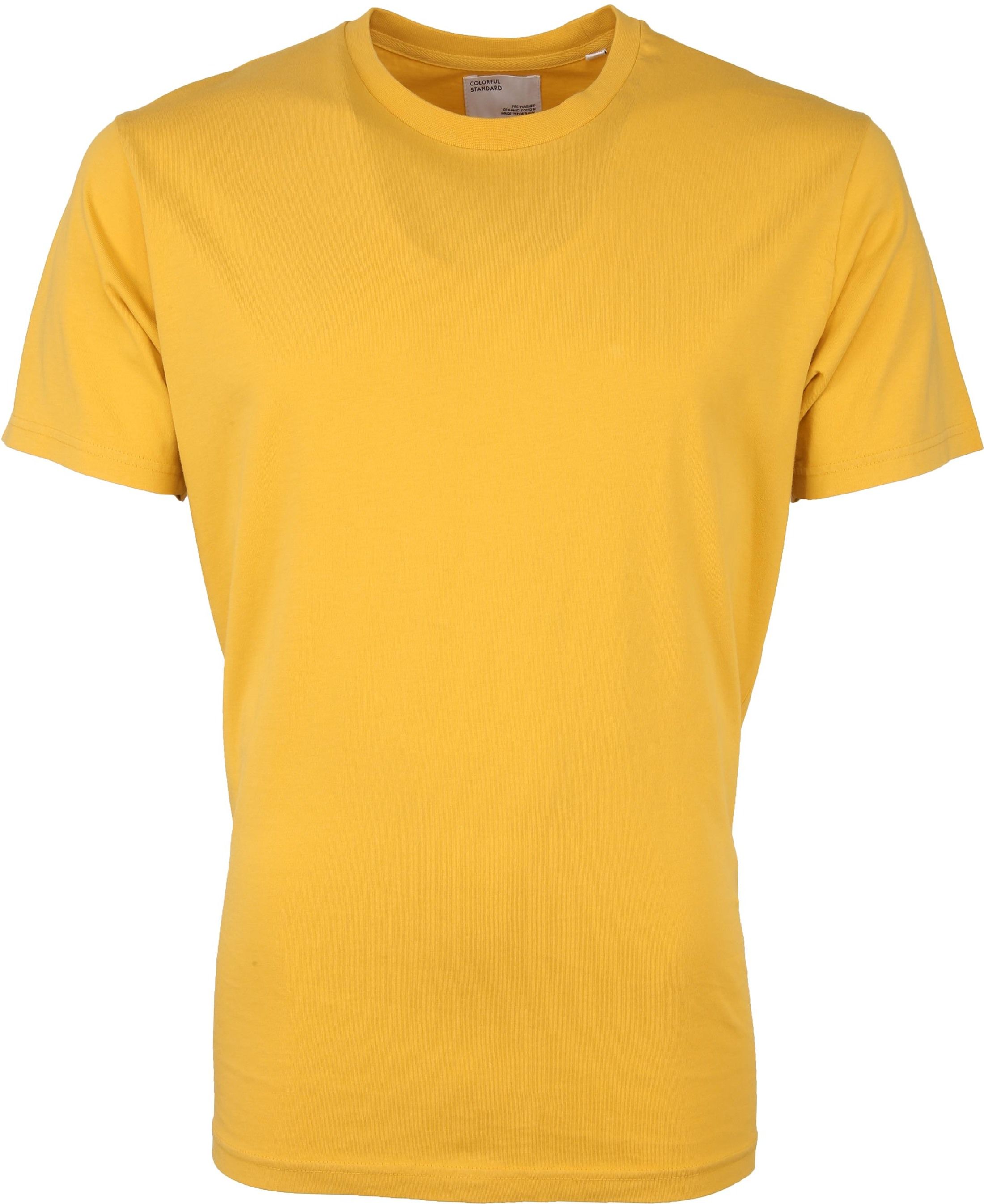 Colorful Standard T-shirt Gult CS1001 Burned Yellow