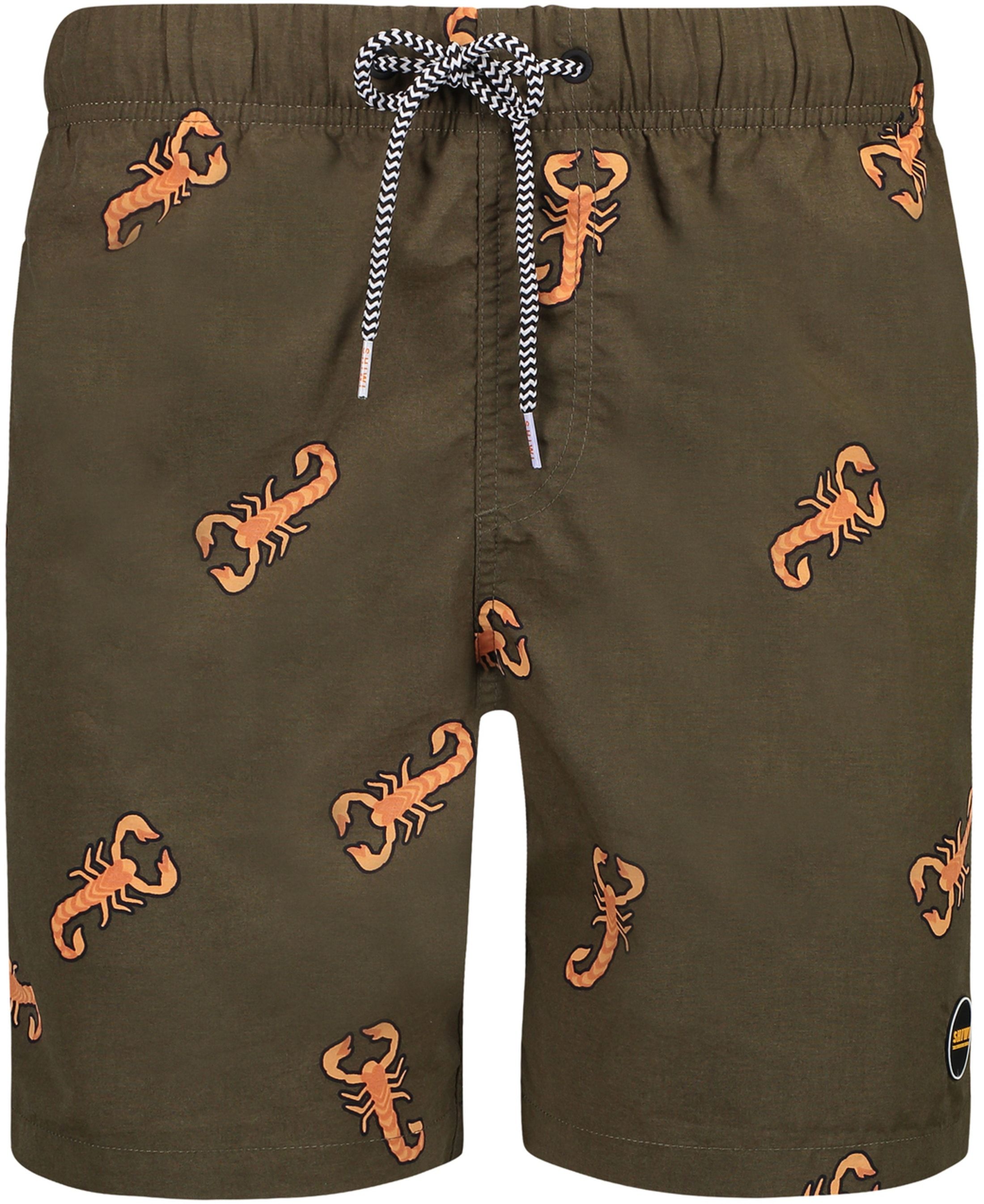Shiwi Pantaloncini da bagno Verde scuro 4192111153-756 