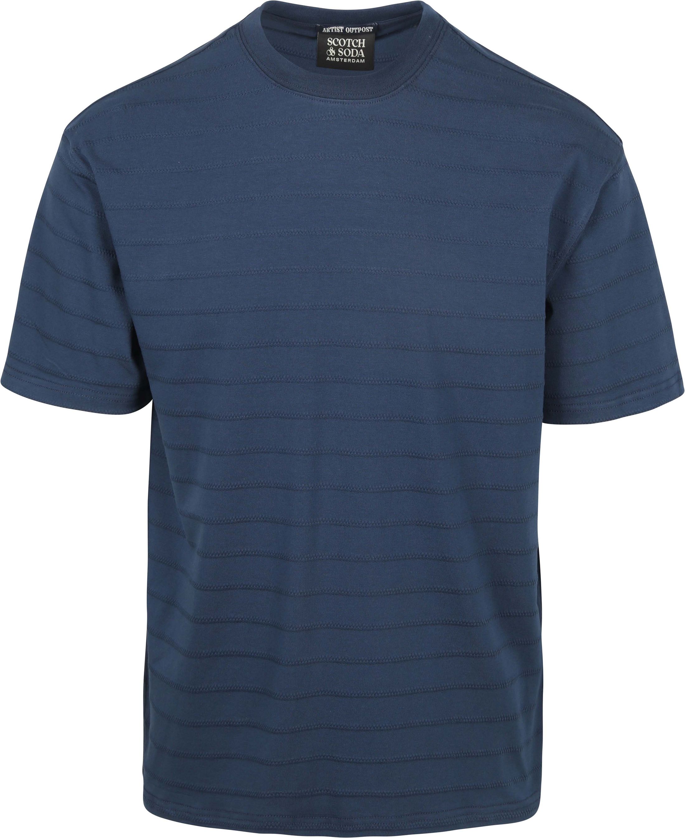 Scotch and Soda T-shirt Niebieski 182299-401 