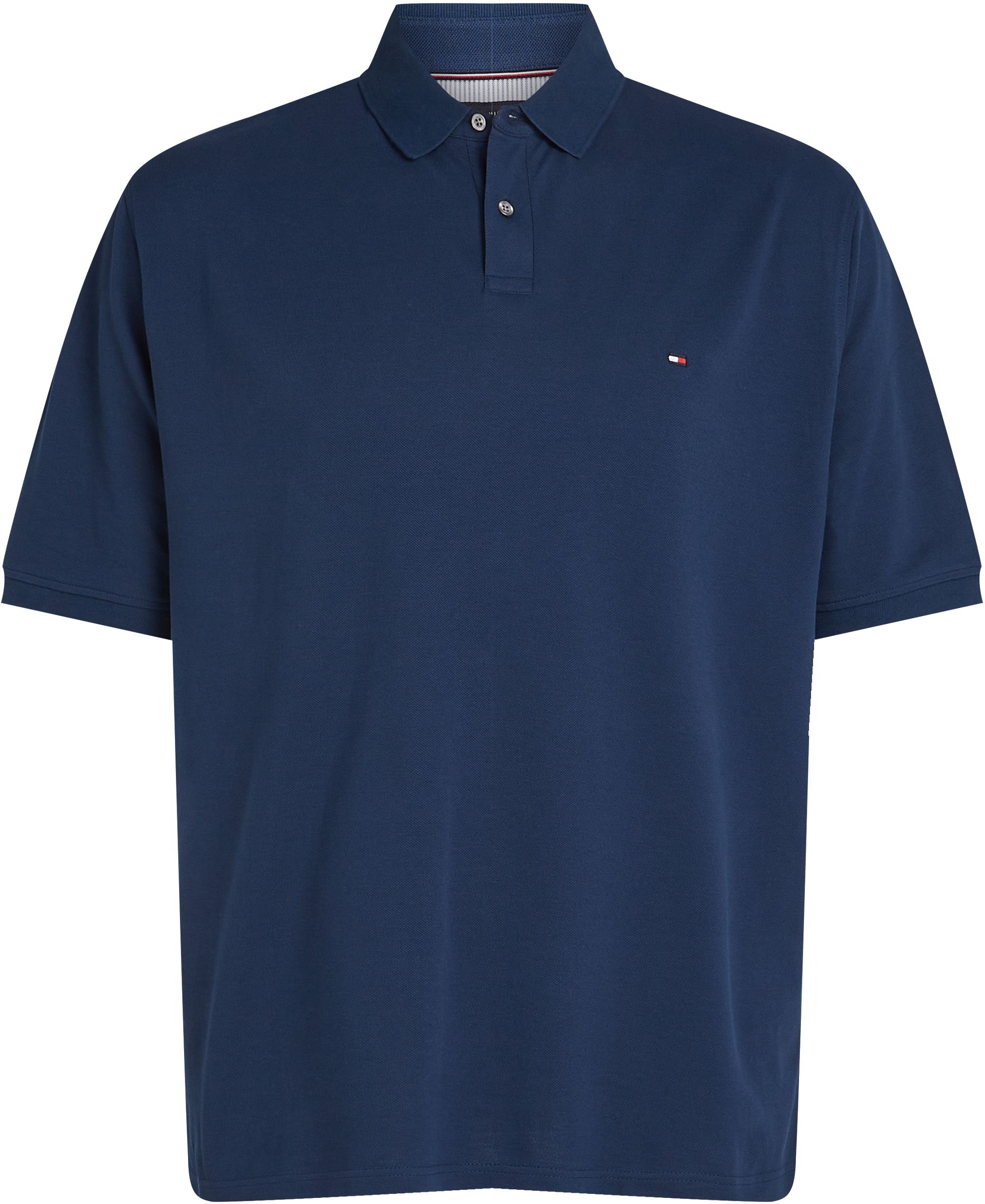 Tommy Hilfiger Big & Tall Poloshirt Navy MW0MW36066-DAF kopen | Suitable