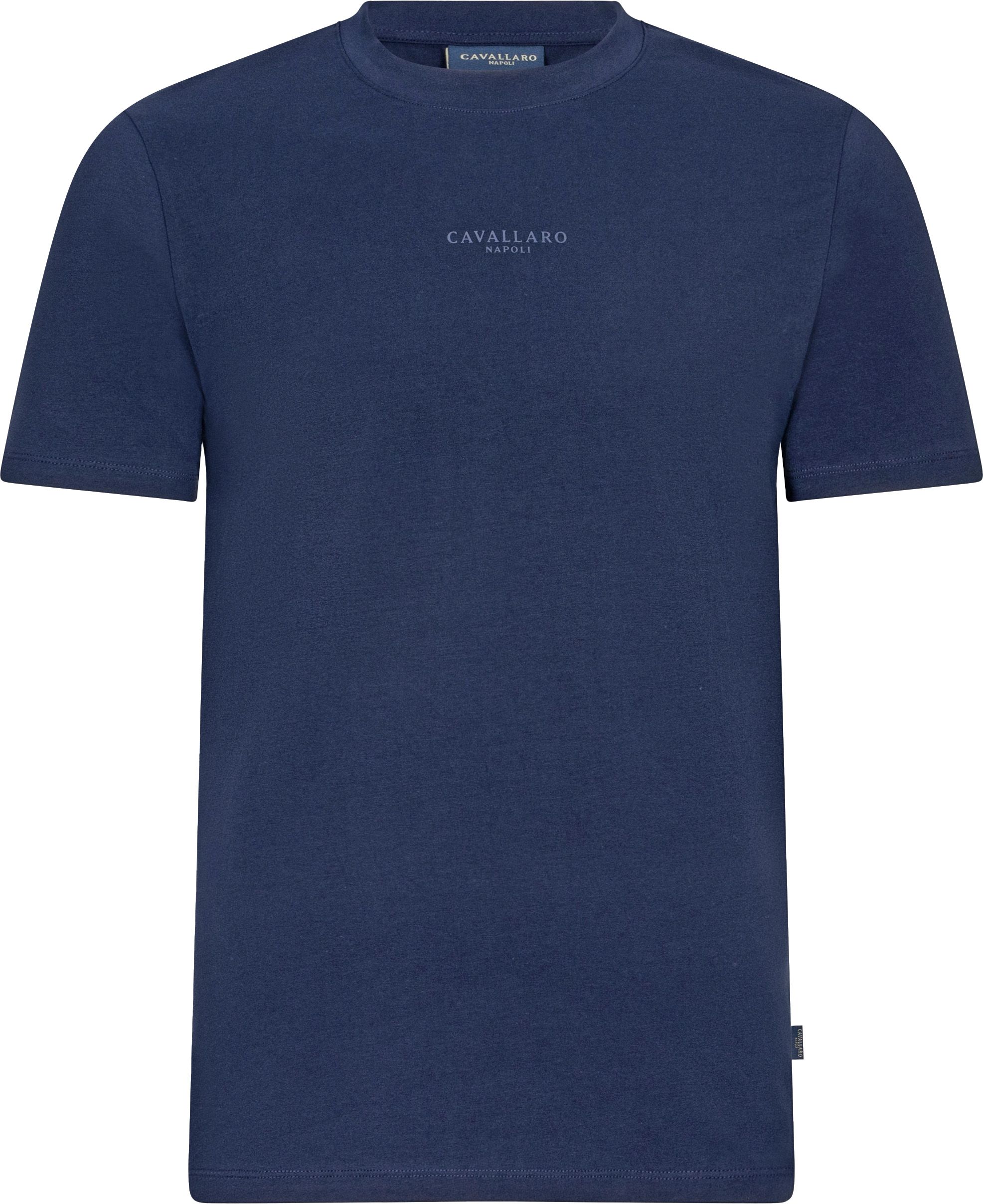 Cavallaro Darione T-shirt Logotyp Marinblå 117245015-699000