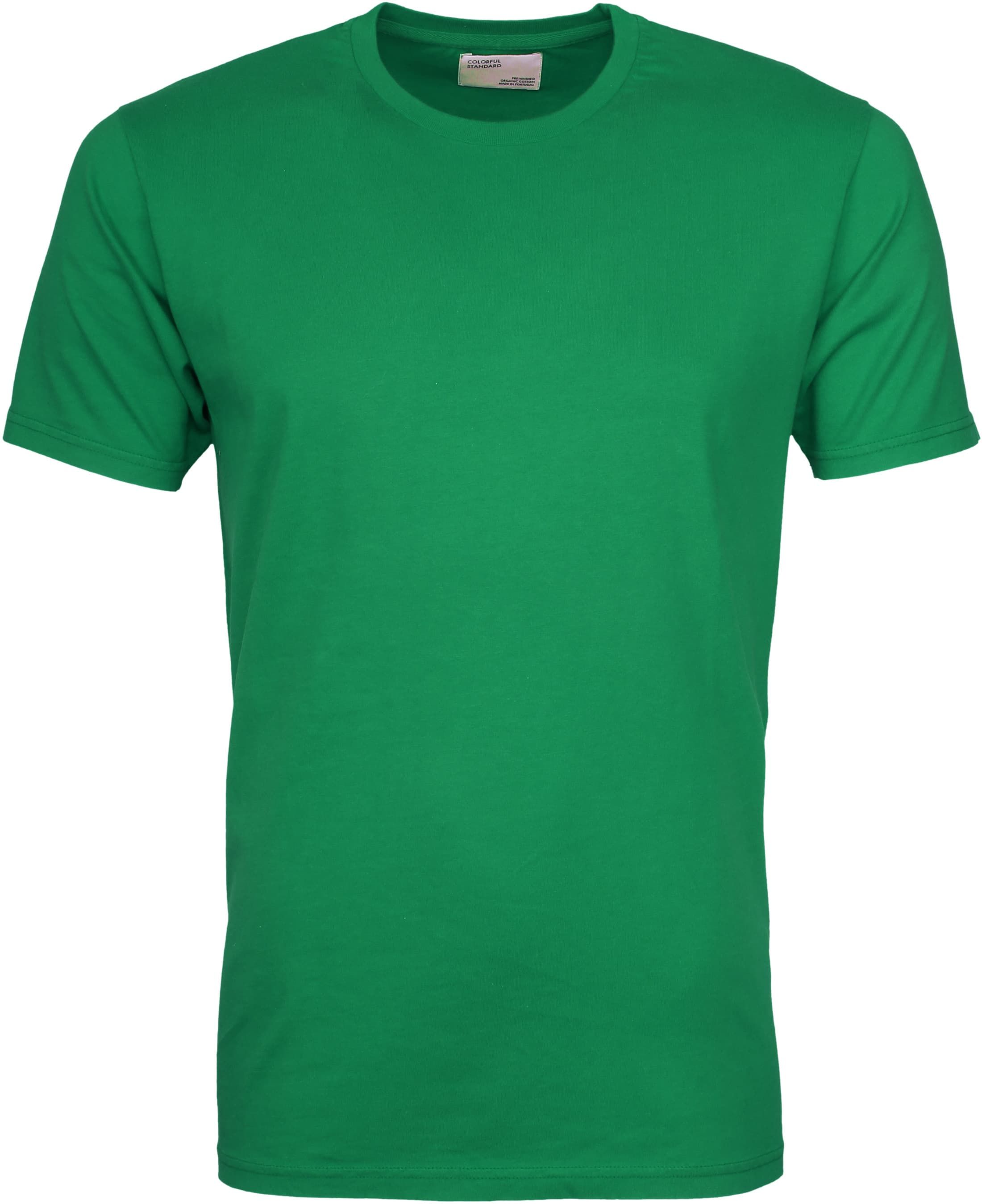 Colorful Standard Camiseta Verde CS1001 Kelly Green 