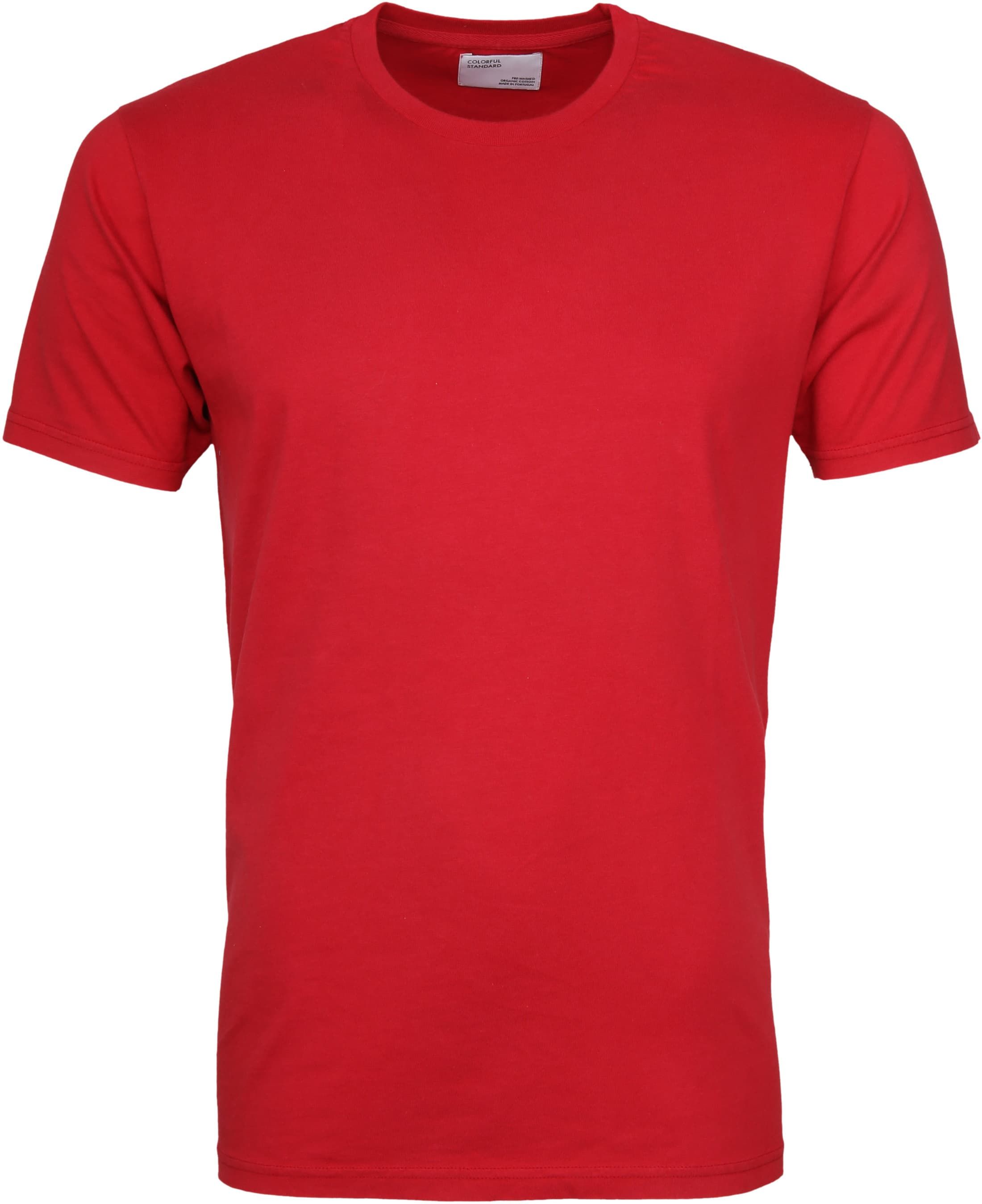Colorful Standard T-shirt Rouge  CS1001 Scarlet Red commander en ligne | Suitable
