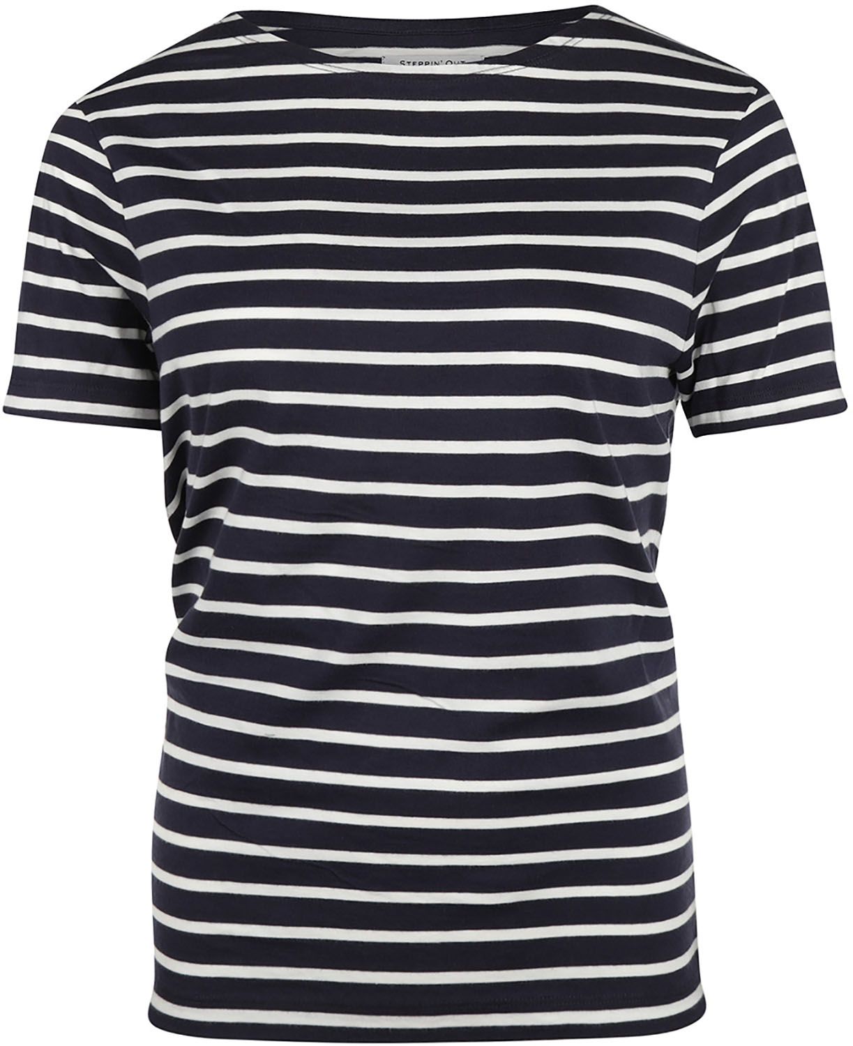 Steppin' Out T-shirt Women Stripe Navy order online | SW1101.0001-2100 | Suitable Greece
