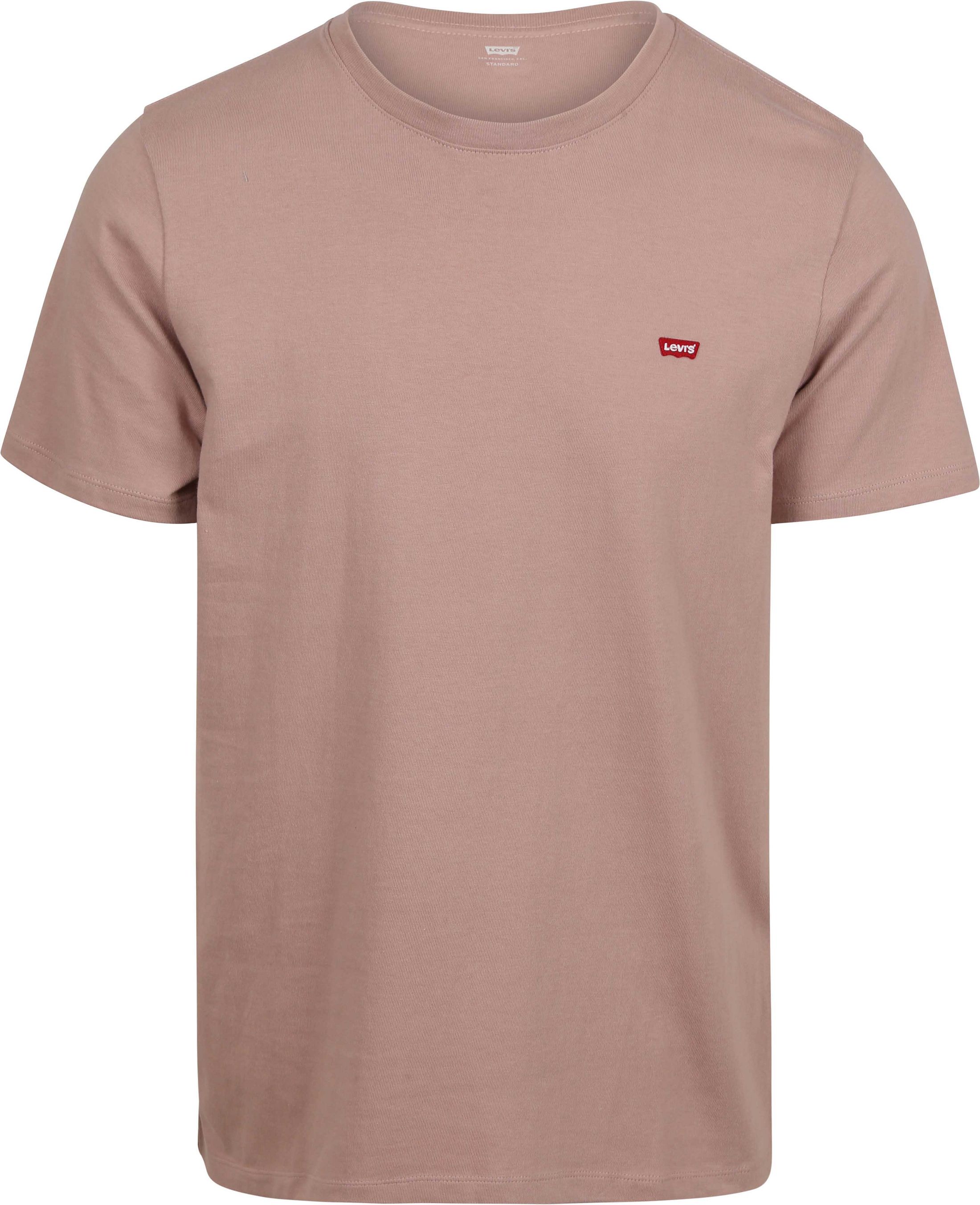 Levi's T-skjorte Original Woodrose Rosa Størrelse S