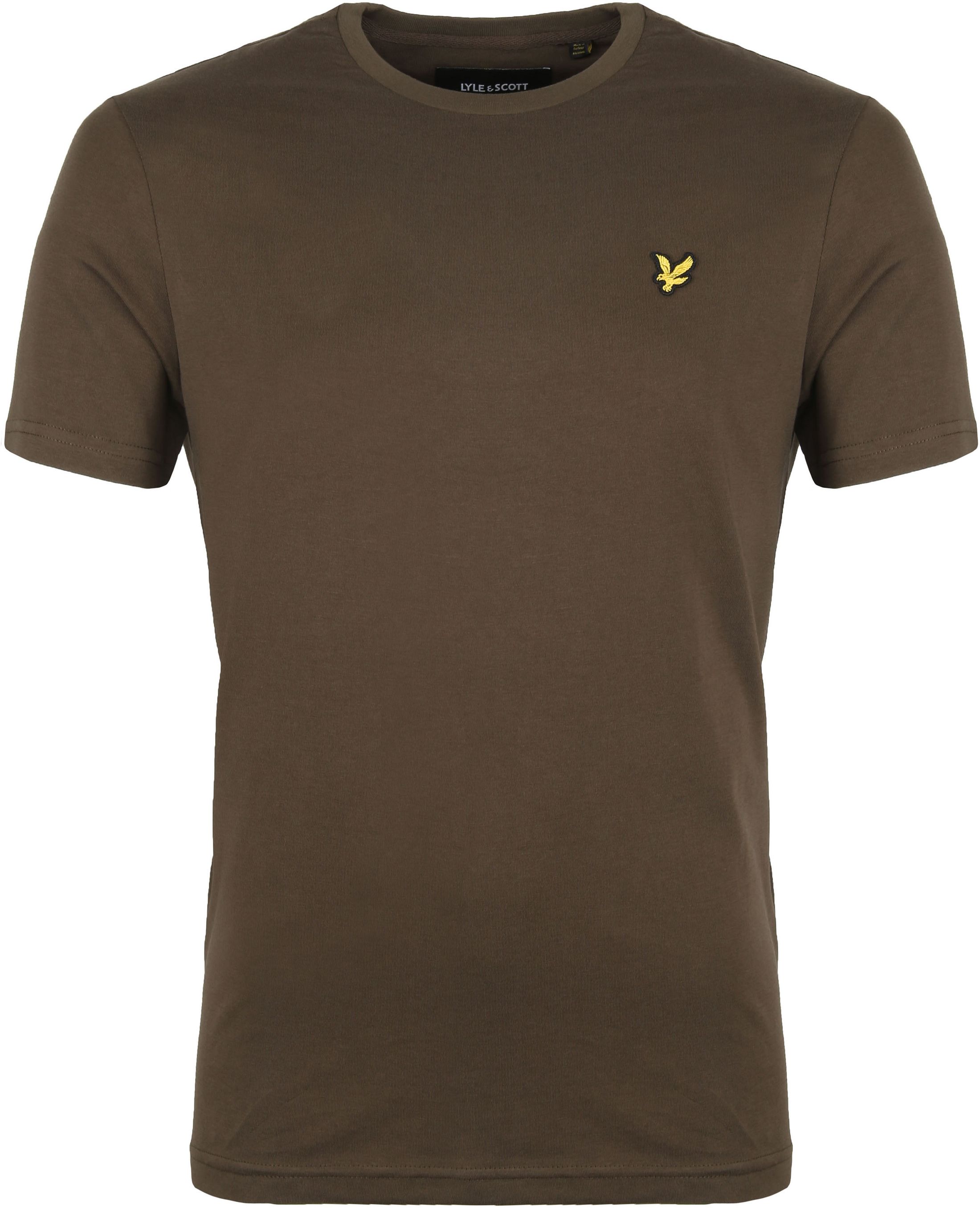 Lyle and Scott T-shirt Ciemnozielony TS400VOG-W485 