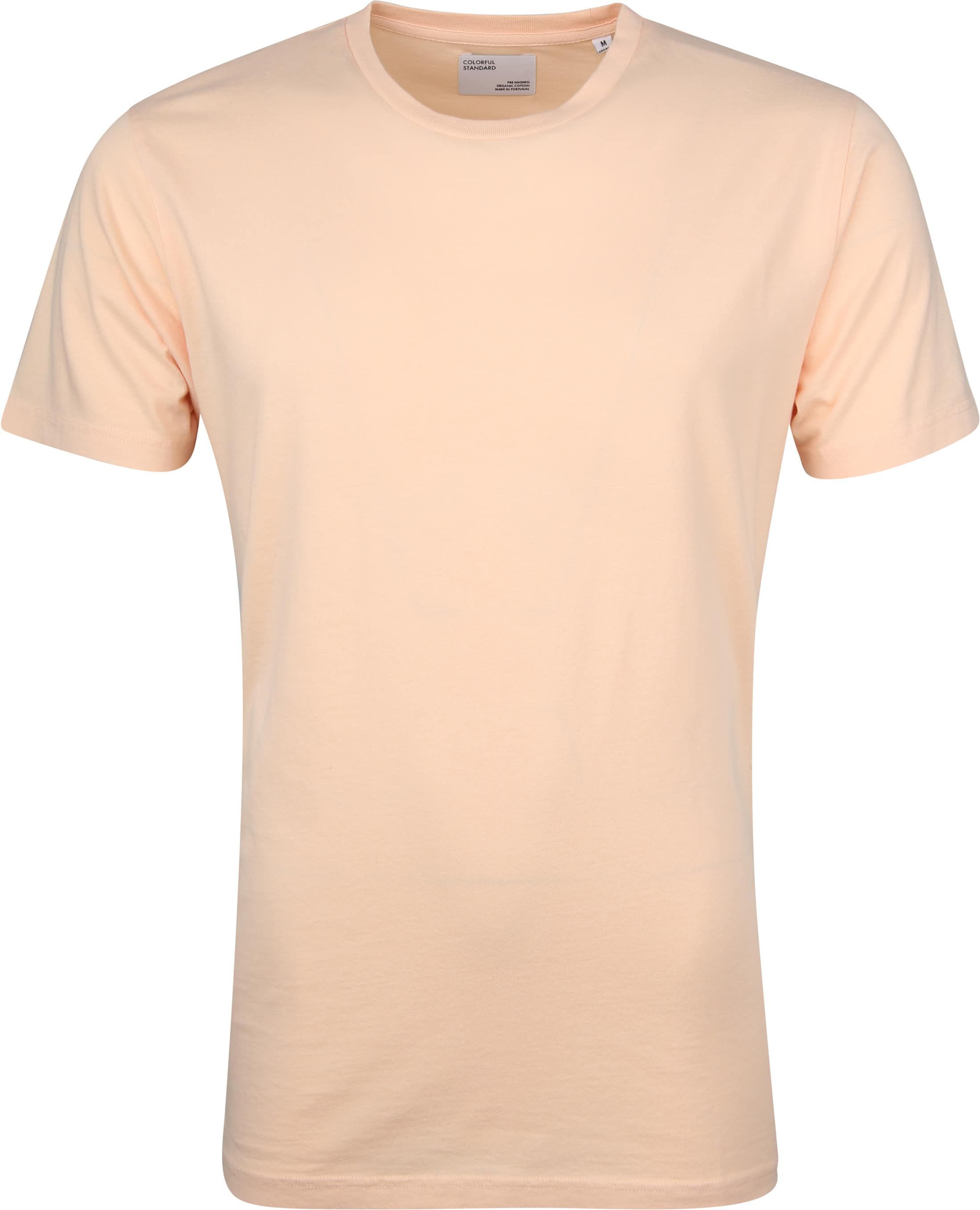 Colorful Standard T-skjorte i Paradisfersken CS1001 Paradise Peach