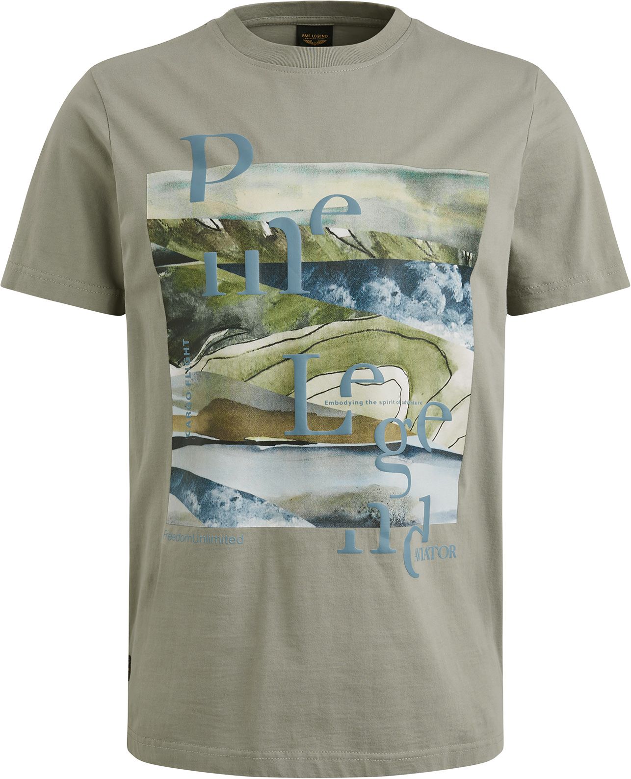 PME Legend Jersey Artwork T-shirt Vert PTSS2505572-6170 commander en ligne | Suitable