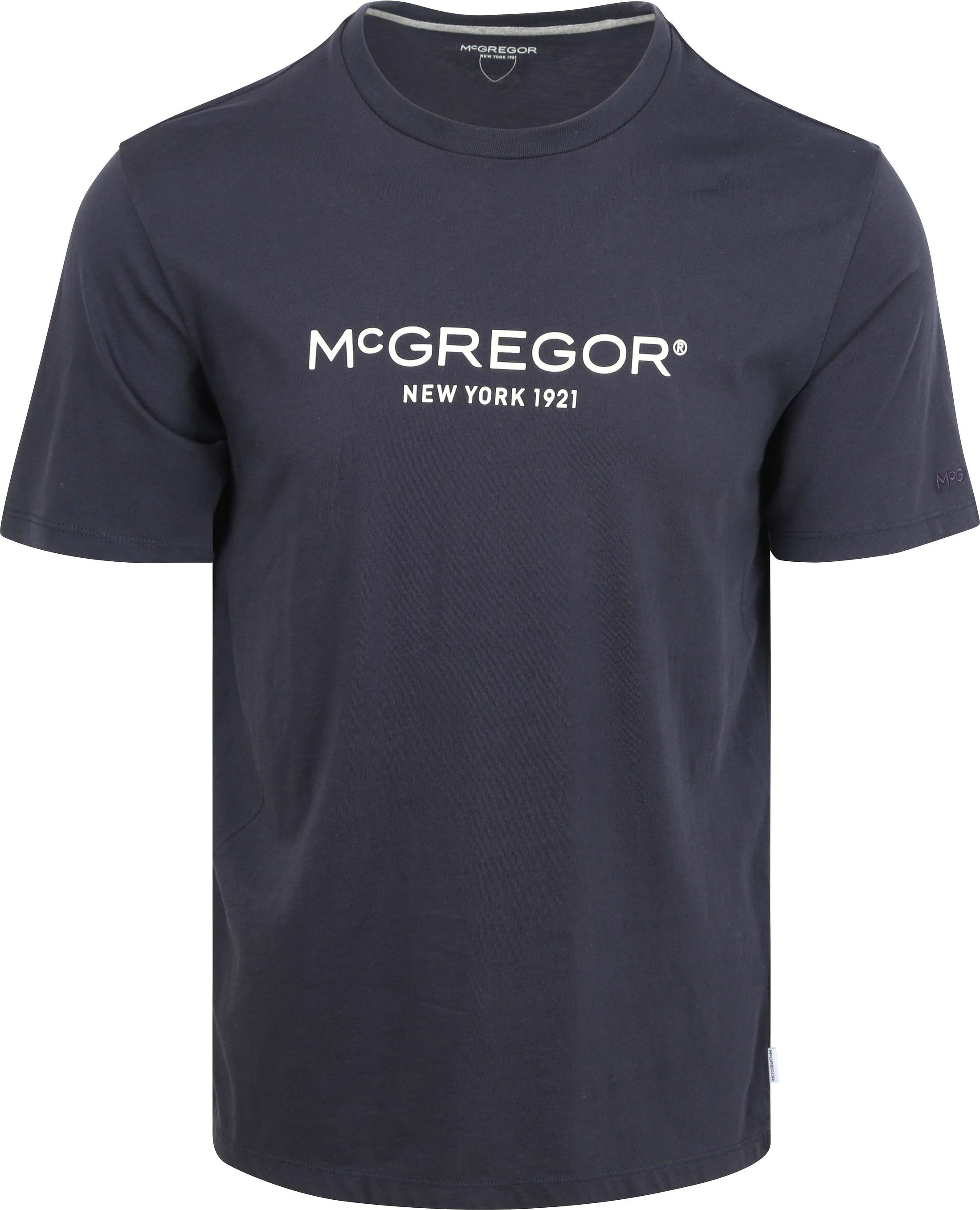 McGregor T-shirt Niebieski MM261.1101.01-2100 