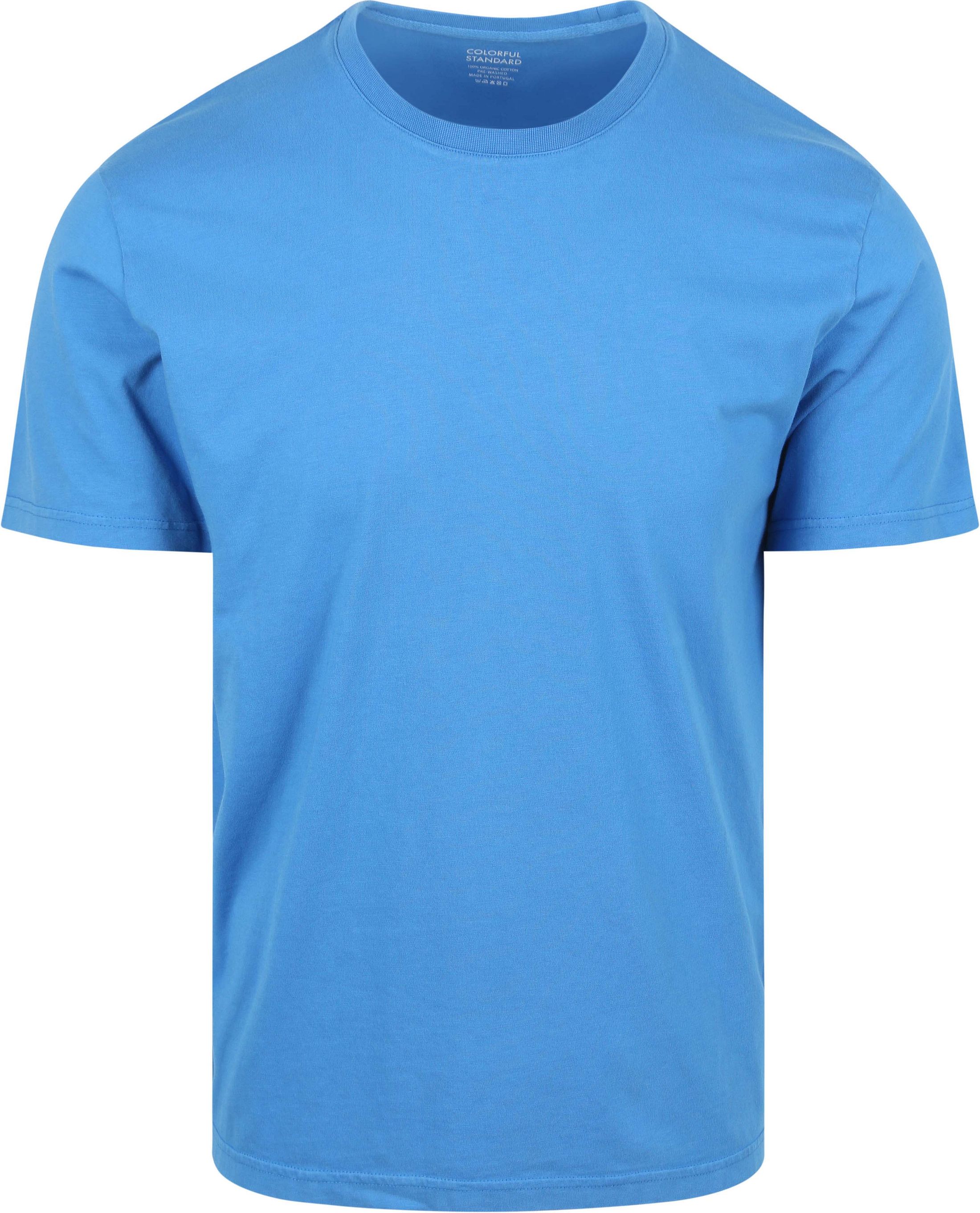 Colorful Standard T-shirt Pacific Blauw CS1001 Pacific Blue kopen | Suitable