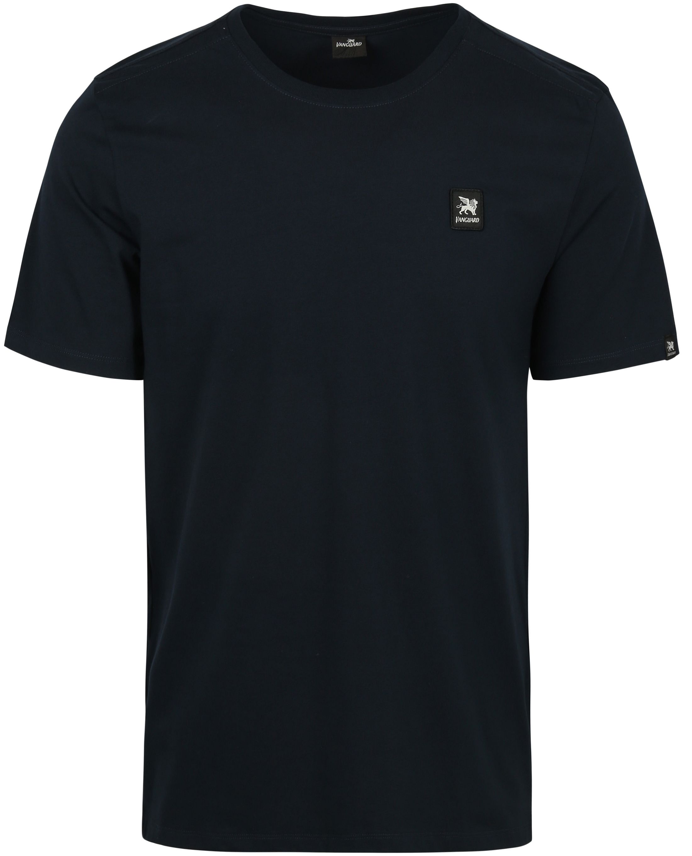Vanguard T-Shirt Logo Marinblå Blå Mörkblå Storlek M