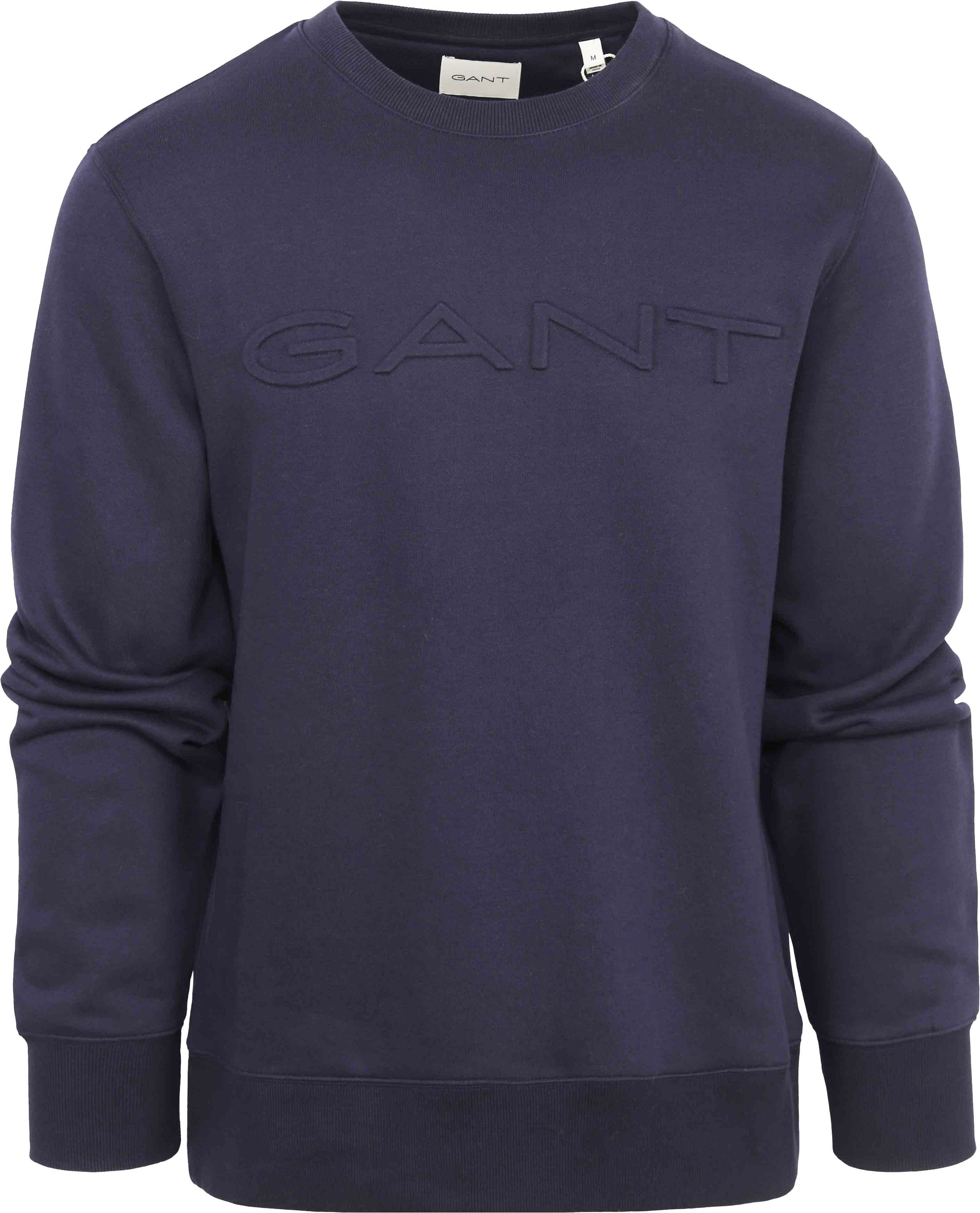 Gant Pullover Embossed Logo Navy 2007074-433 kaufen | Suitable