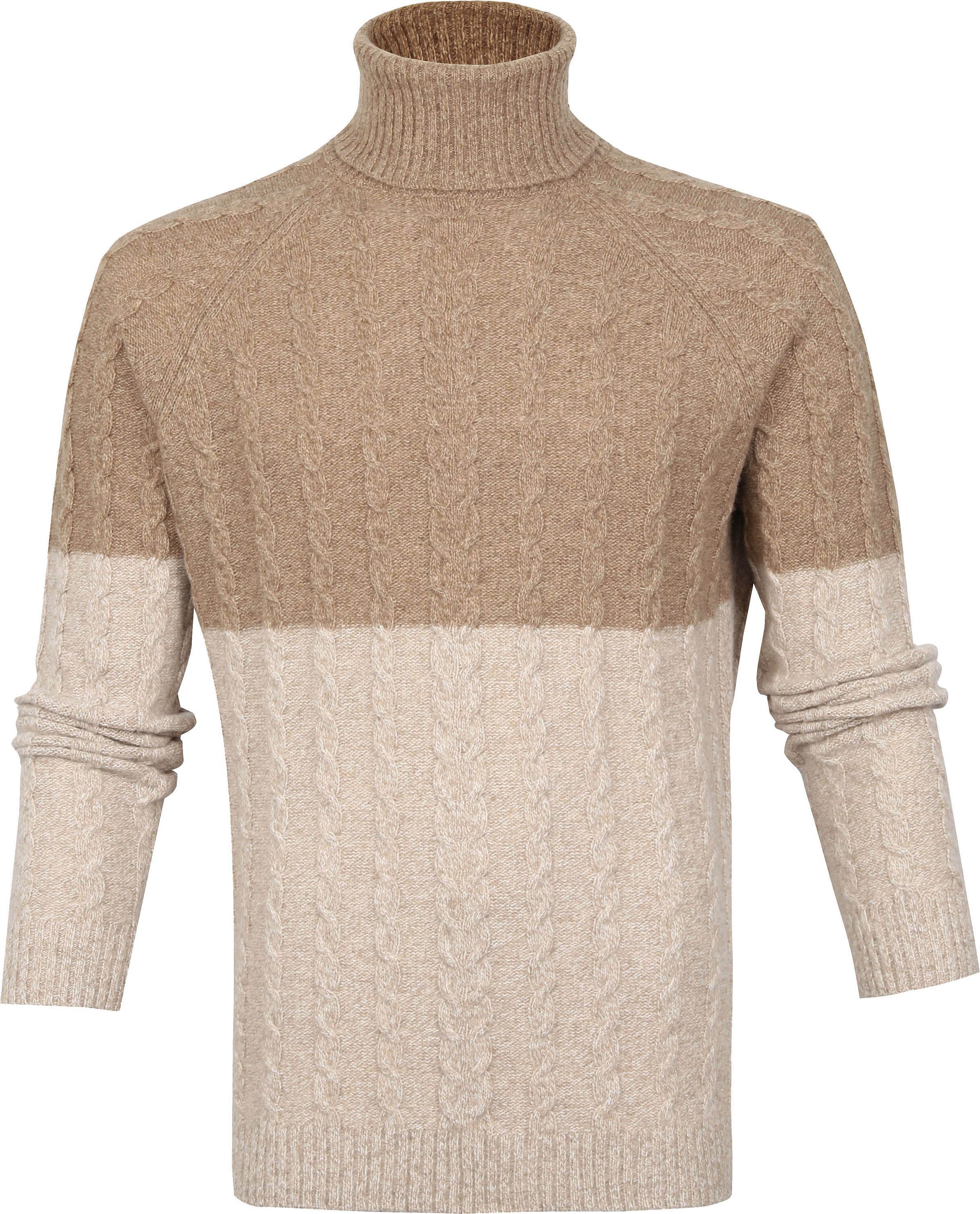 Suitable Maglione Beige U10460 Naturel Sand Mix 