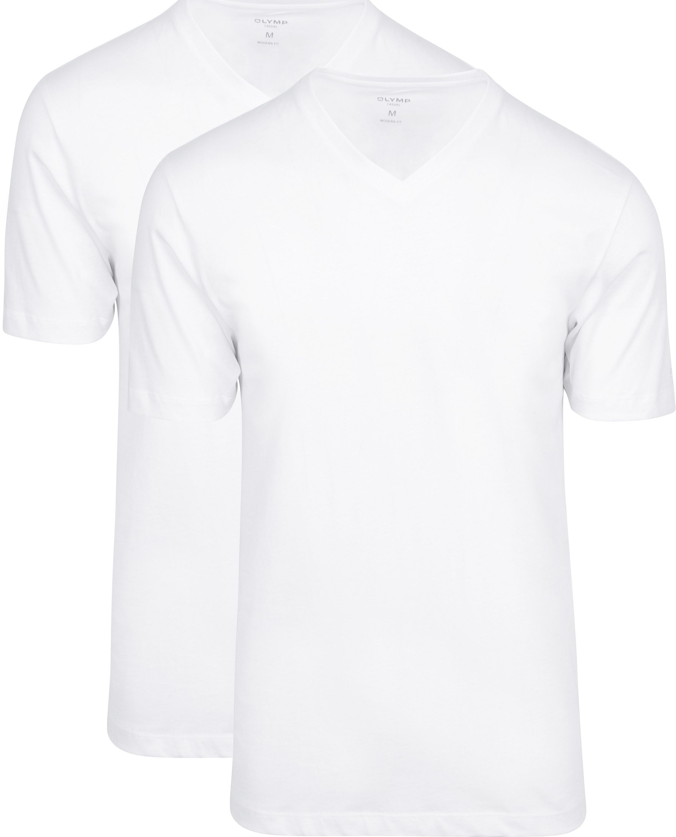 OLYMP Camiseta Blanco 070112-00 2-pack