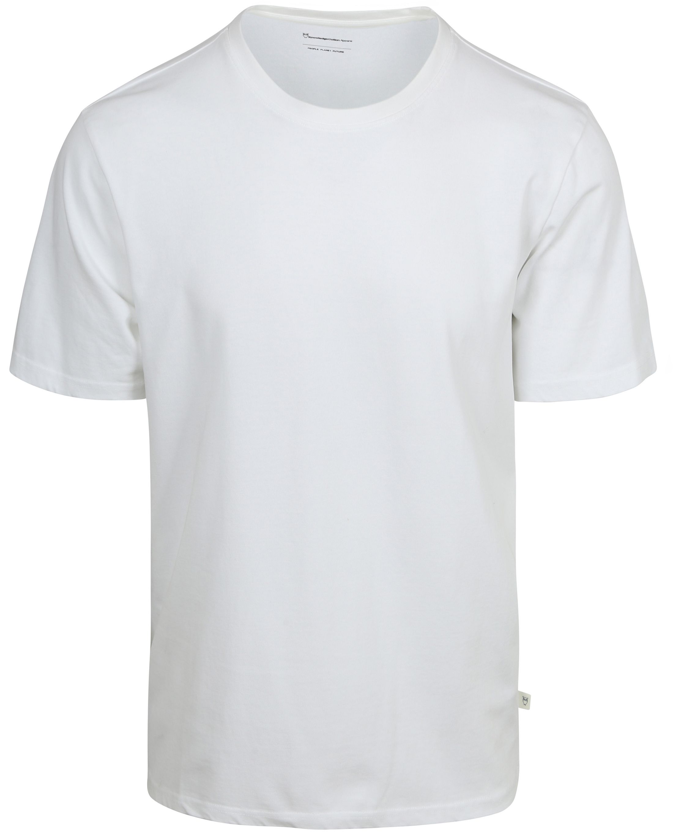 KnowledgeCotton Apparel T-shirt White order online | Suitable