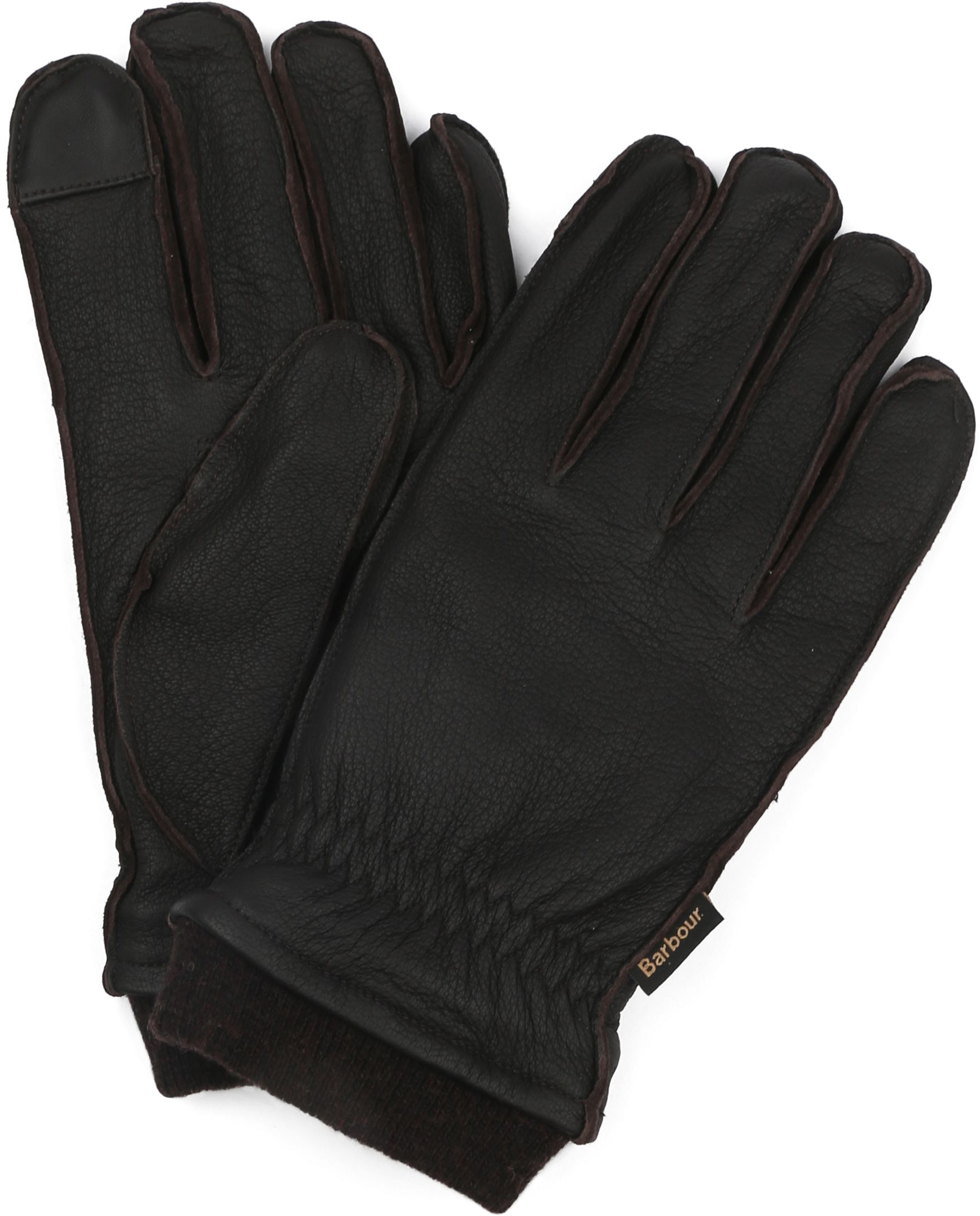 Barbour Handschuhe Braun Leder Wollmischung kaufen | MGL0145-BR91 | Suitable