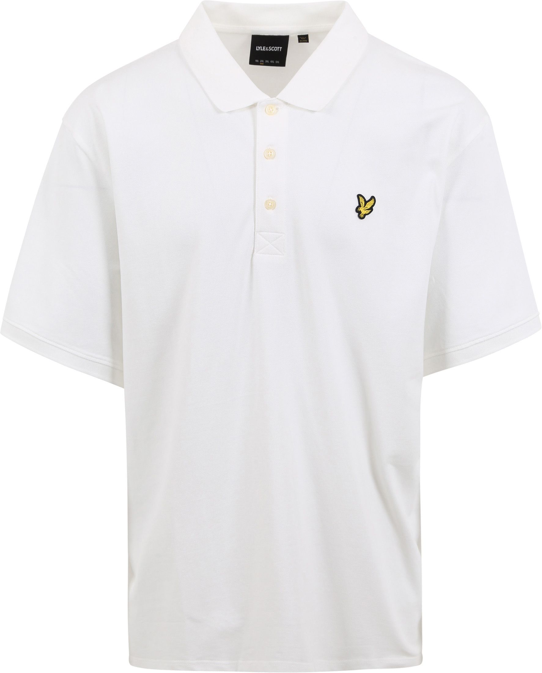 Lyle og Scott Plussize Polo Hvit SP400VOGX-626