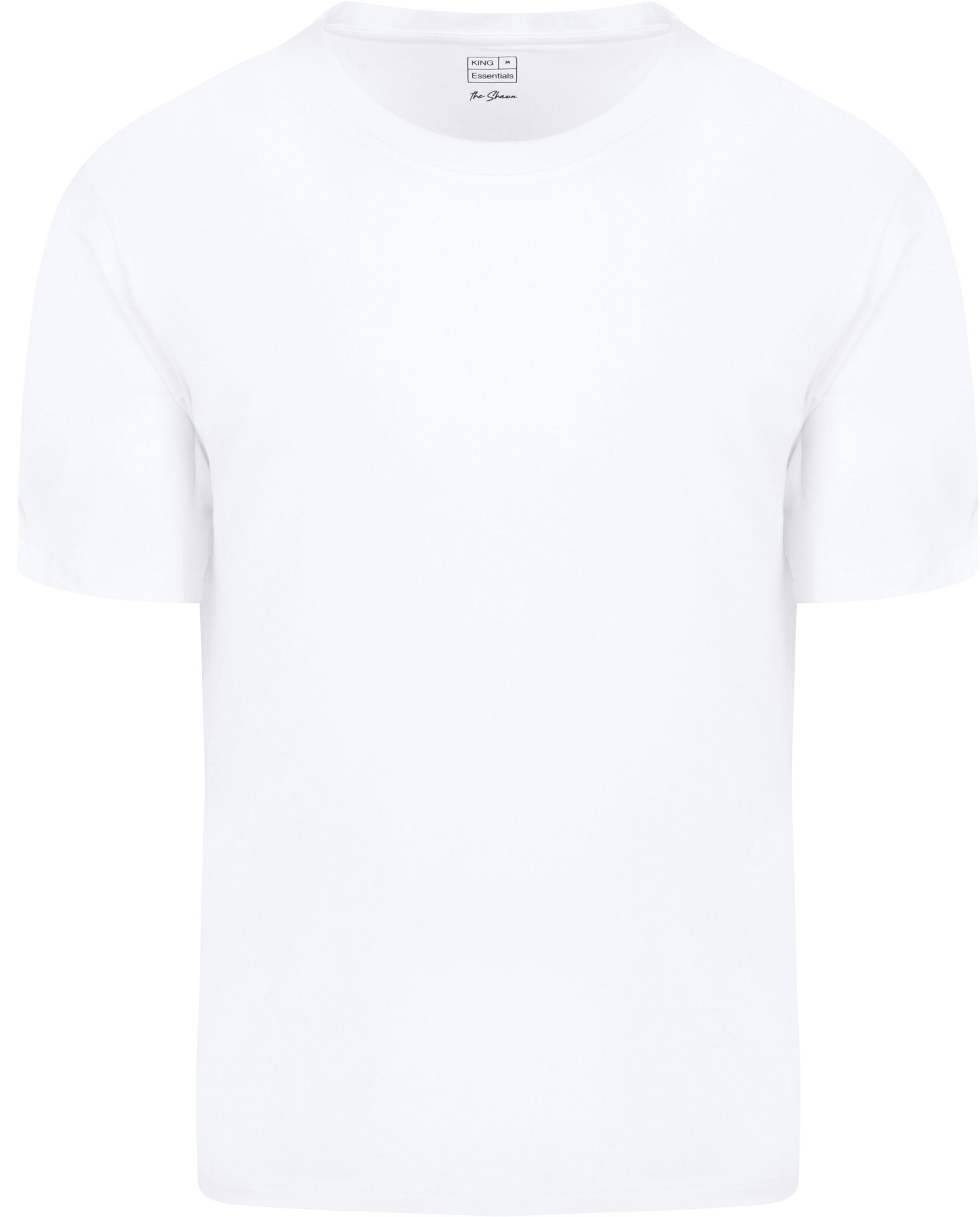 King Essentials The Shawn T-Shirt Vit KM111010002-W001T
