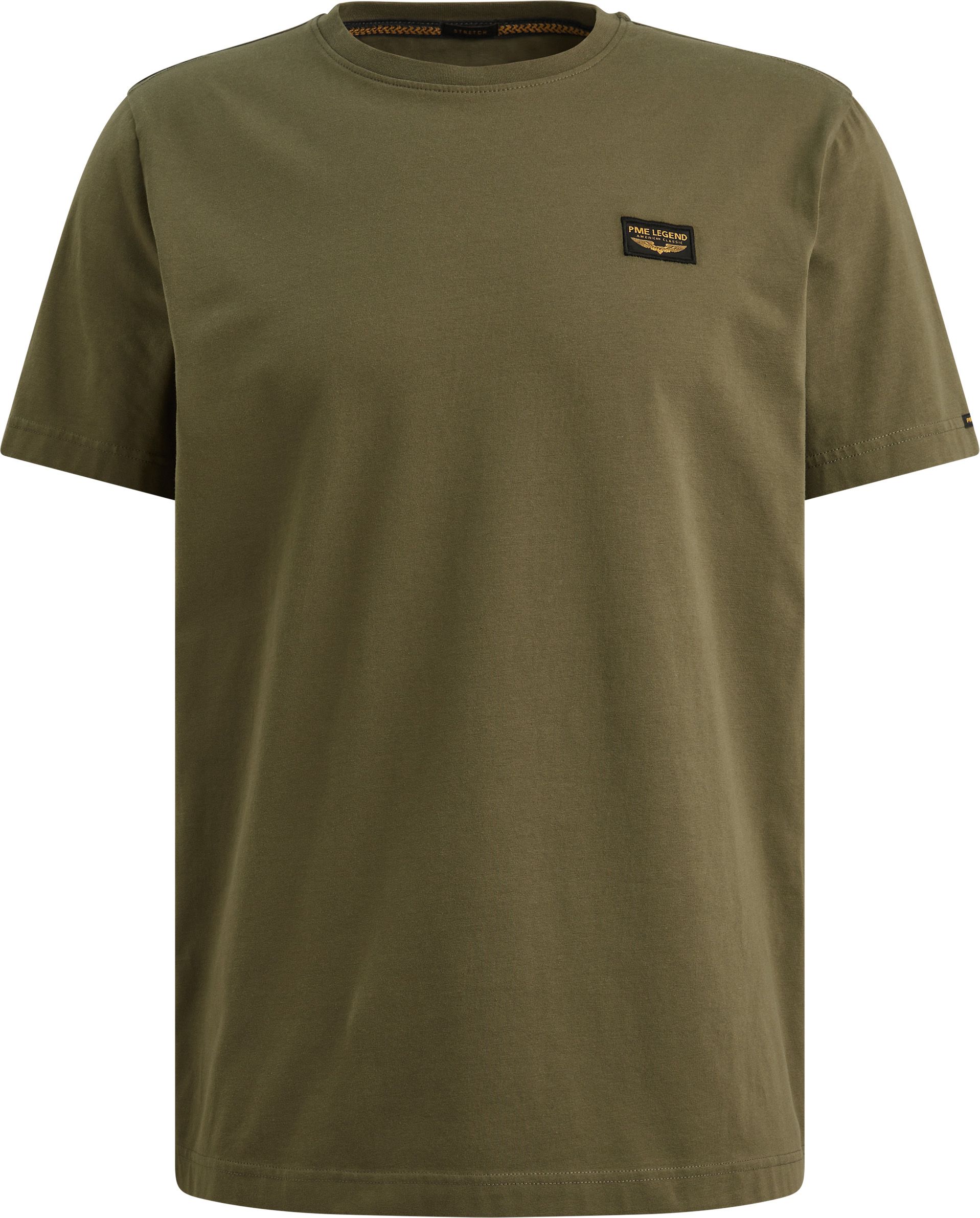 PME Legend American Classic T-shirt Oliven Grøn Mørkegrøn måle 3XL
