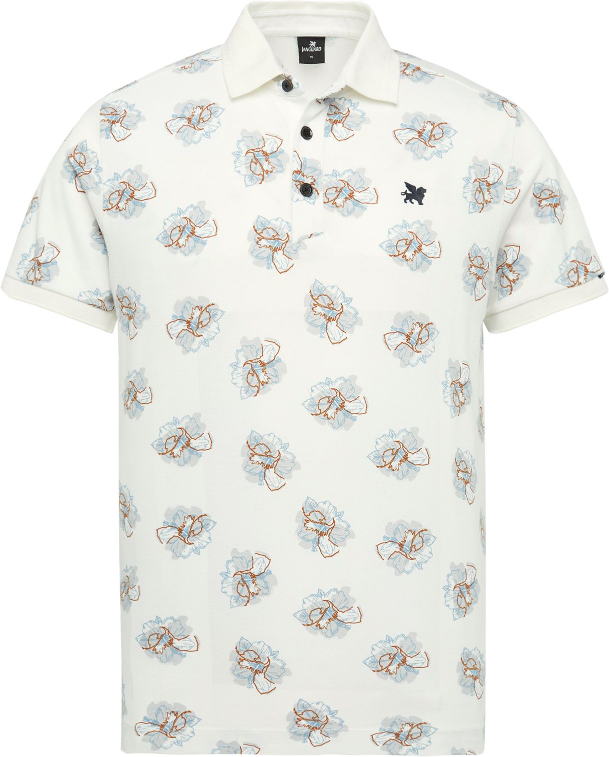 Vanguard Poloshirt Print Æggeskal VPSS2302854-7007