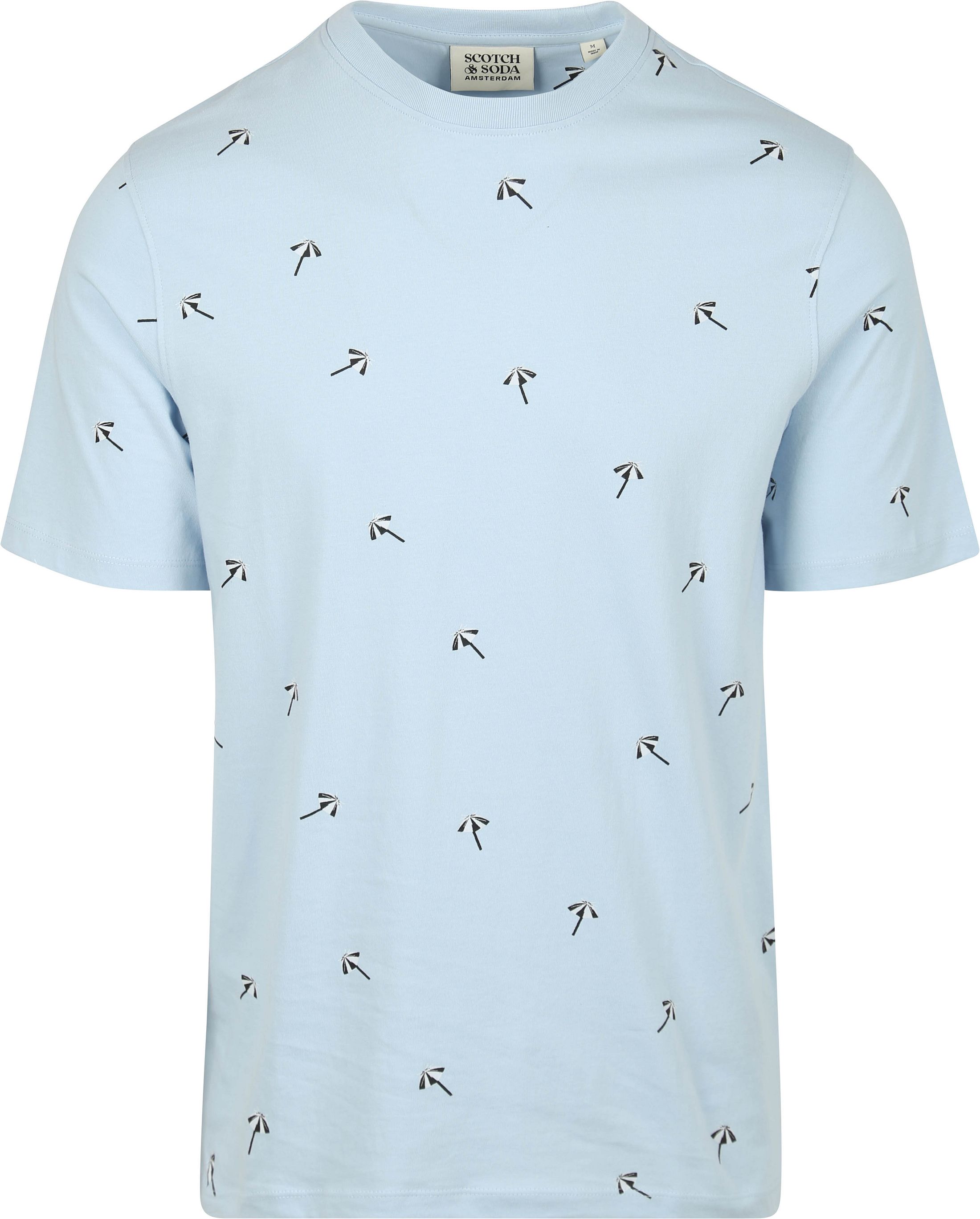 Scotch and Soda Camiseta Azul claro 180052-420 