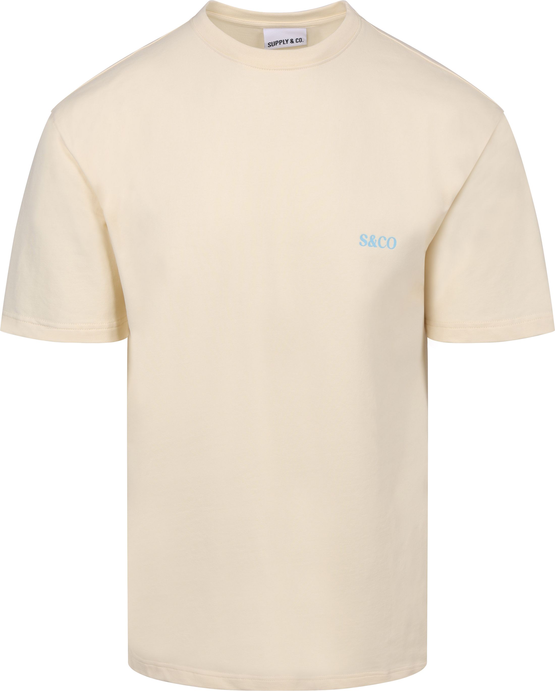 Supply & Co T-shirt Backprint Blanc Cassé SCO26118DI07-1002 commander en ligne | Suitable