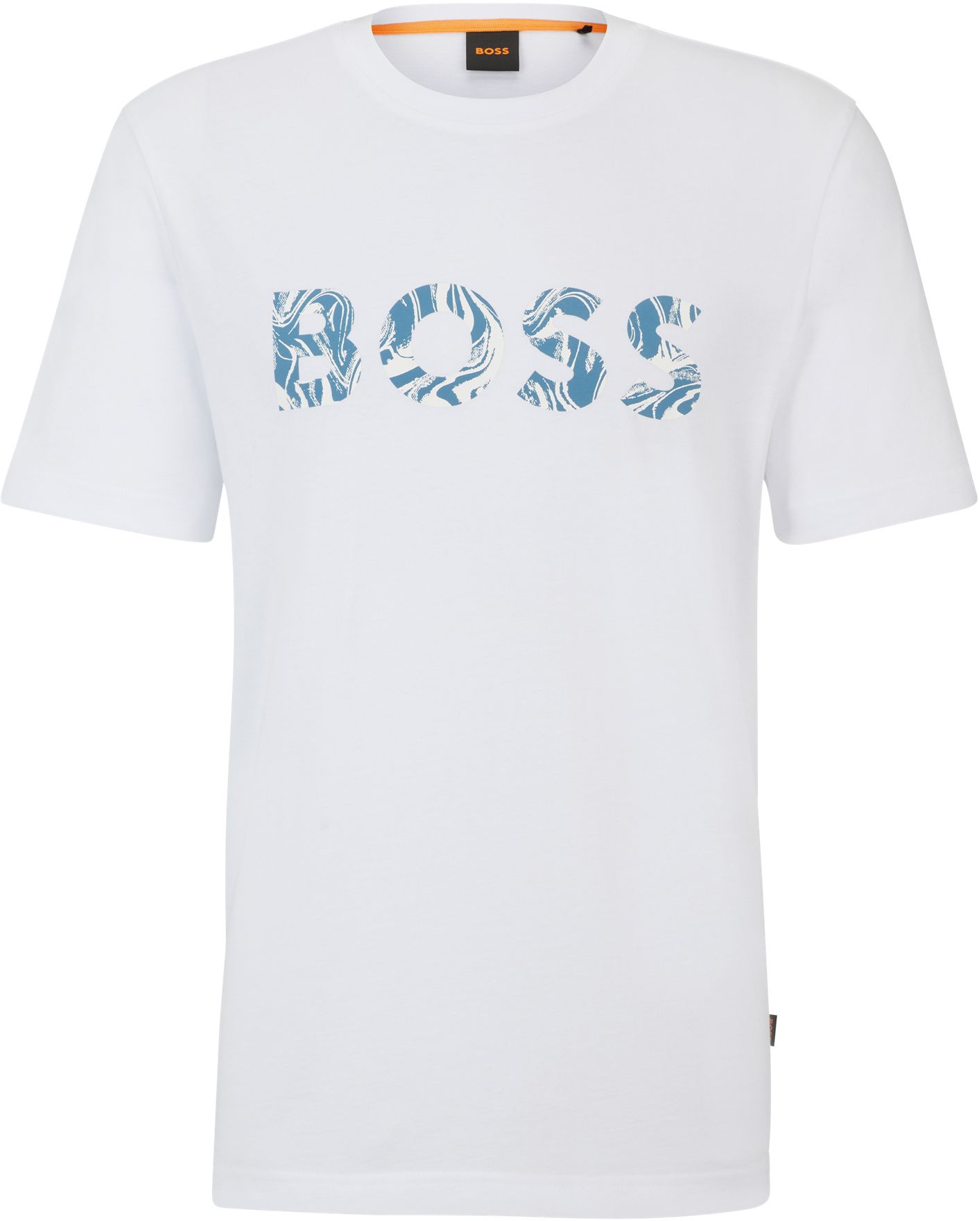 BOSS T-skjorta Bossocean Vit 50515997-100