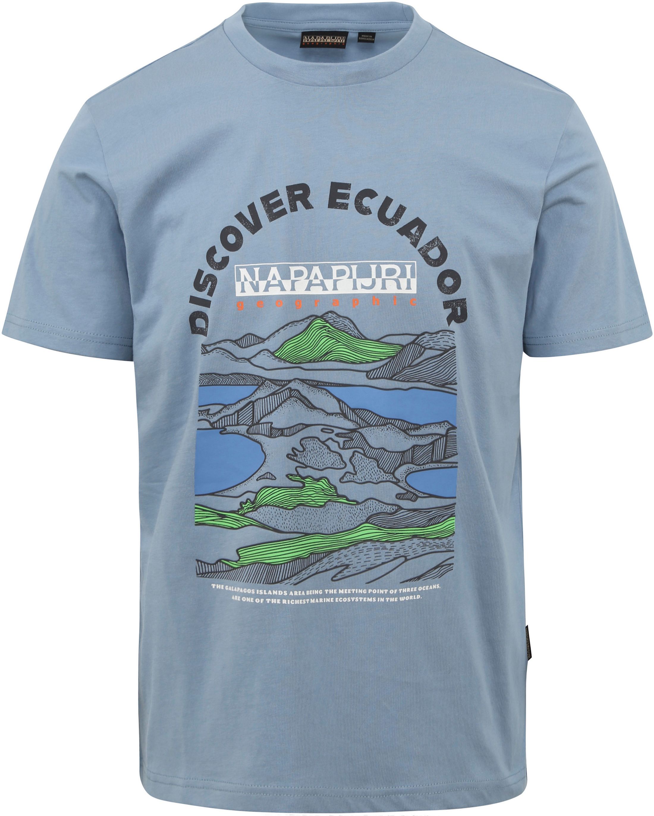 Napapijri T-shirt Blu NP0A4H2DB2B1 