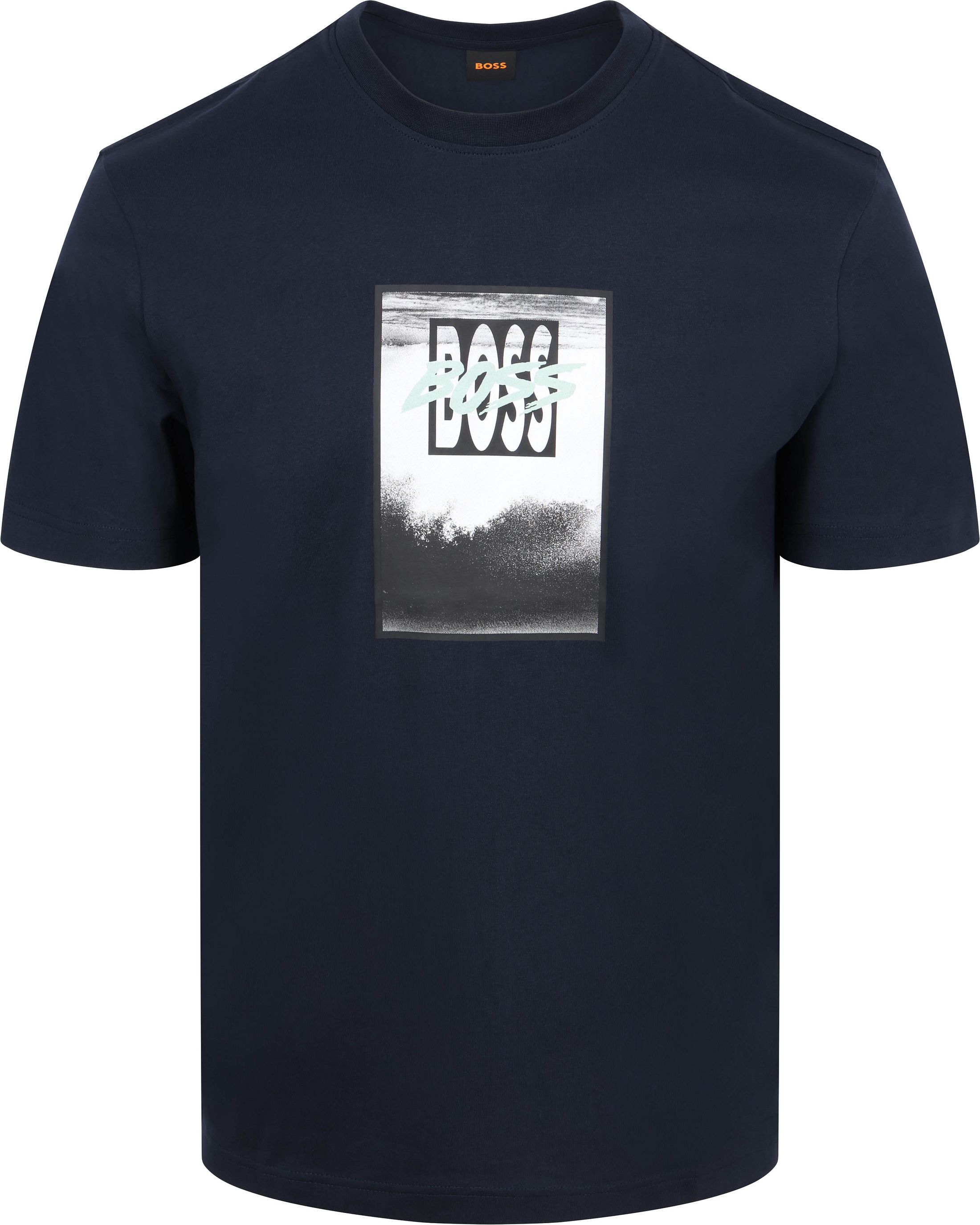 Køb BOSS T-shirt Te DJ Marineblå  | Suitable