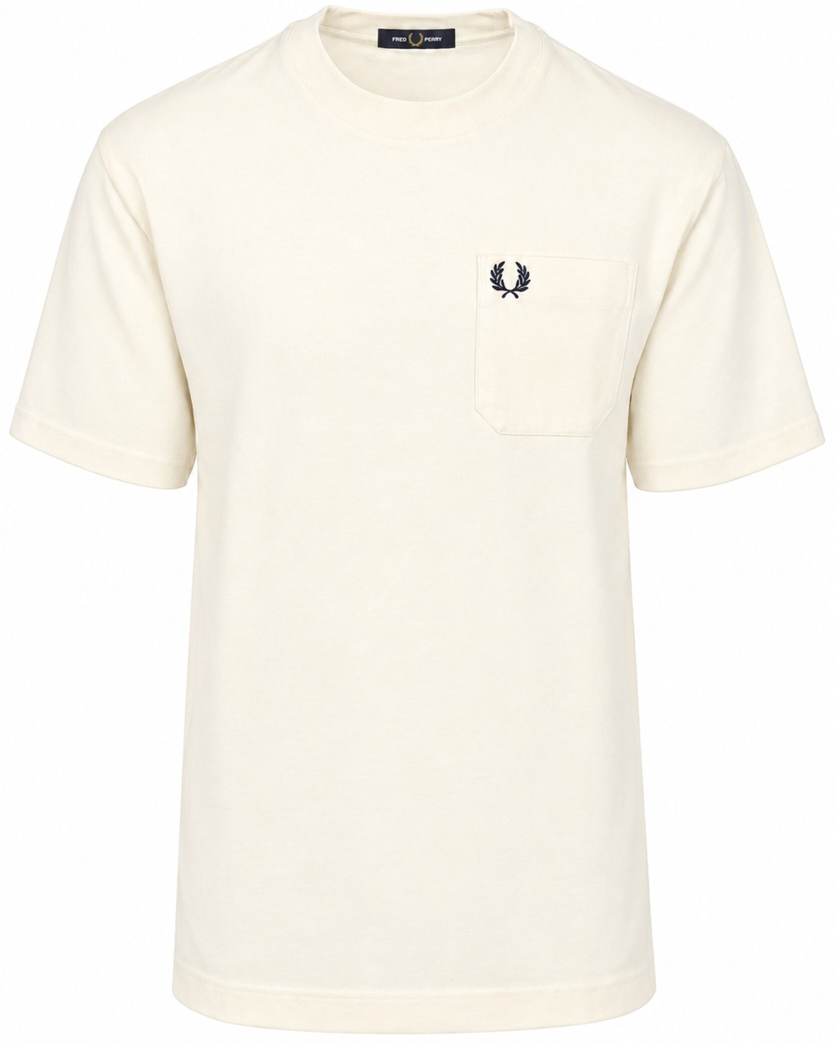 Fred Perry T-shirt Bianco sporco M3490-560 