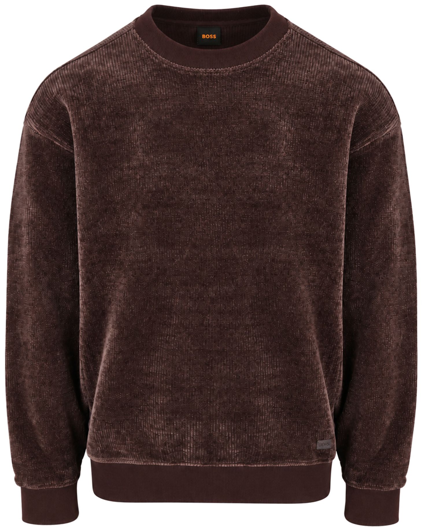 Køb BOSS Sweater Clash Brun 50569482-207 | Suitable
