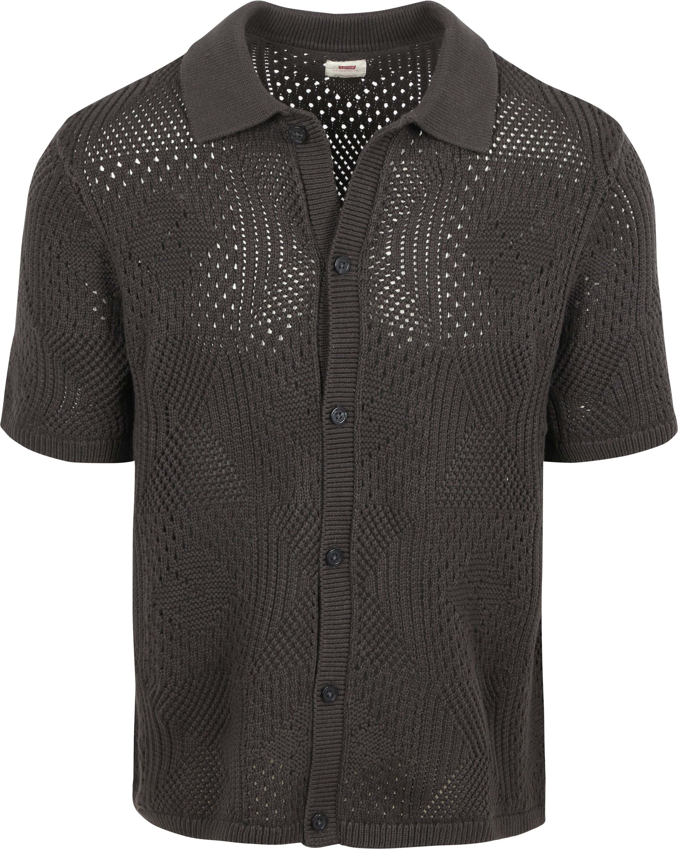 Levi's Stickad Väst Kortärmad Navy 0013G-0004