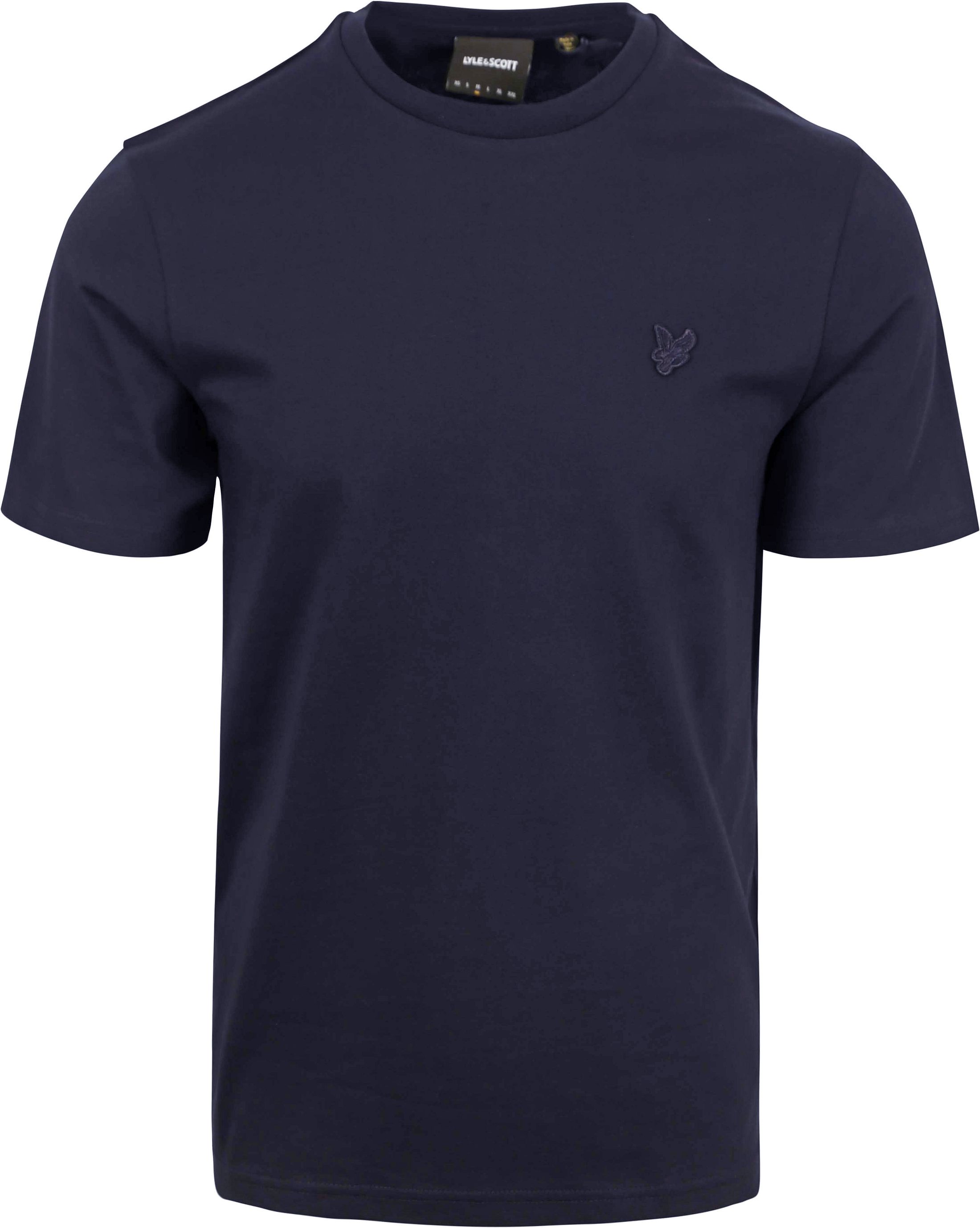 Lyle og Scott T-skjorte Ensfarget Marineblå TS400TON-Z271