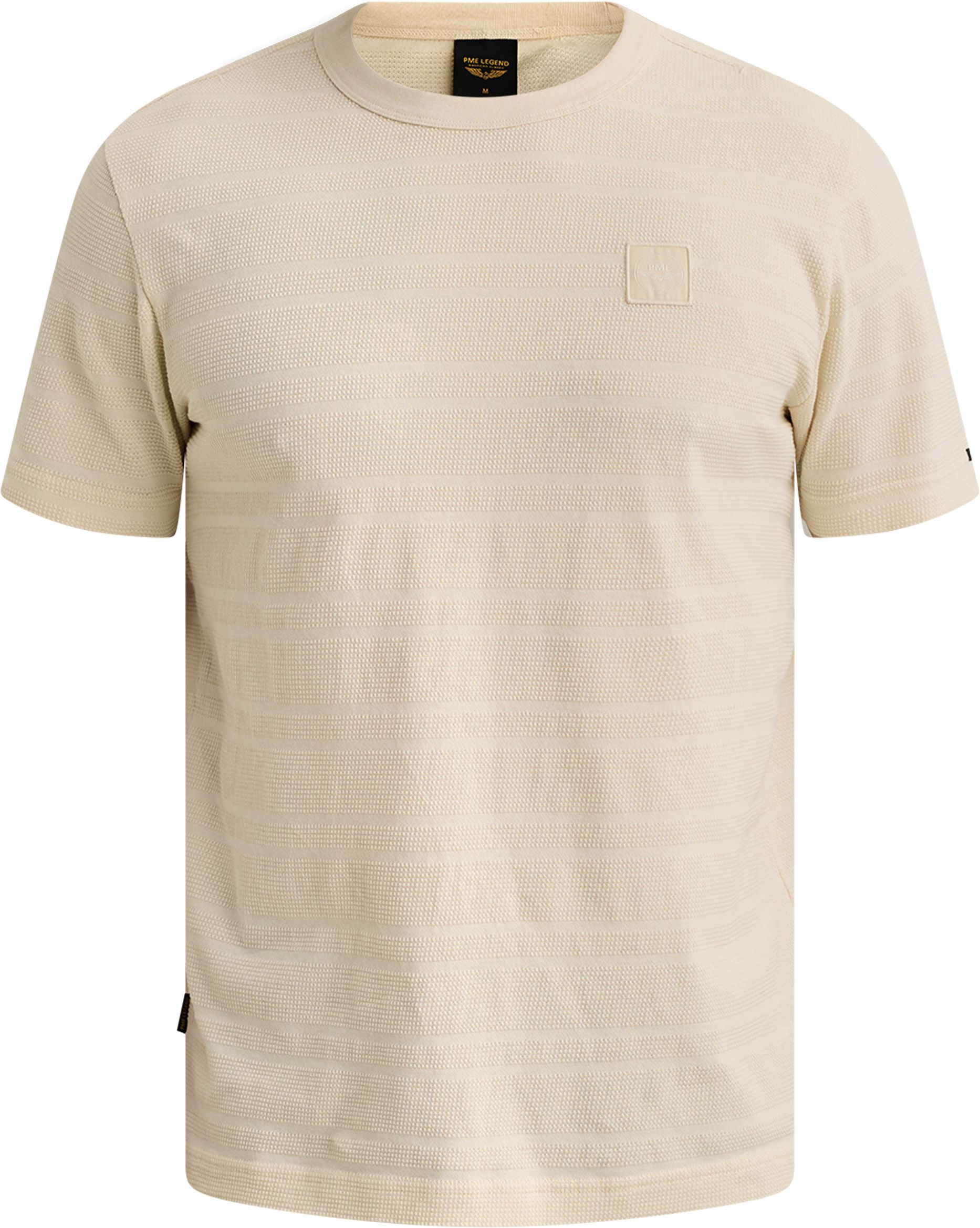 PME Legend Knitted Waffle T-Shirt Bone White PTSS2608563-7013 commander en ligne | Suitable