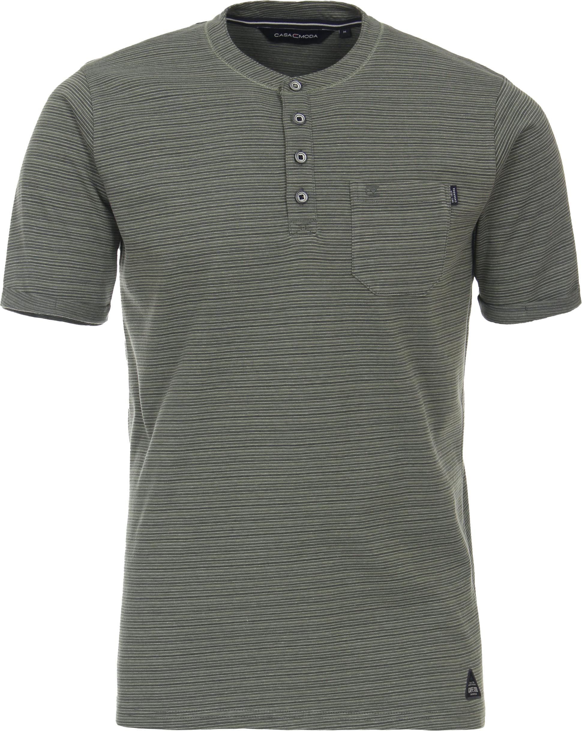 CASAMODA T-Shirt Green Stripes order online | 923876800-349 | Suitable Slovenia