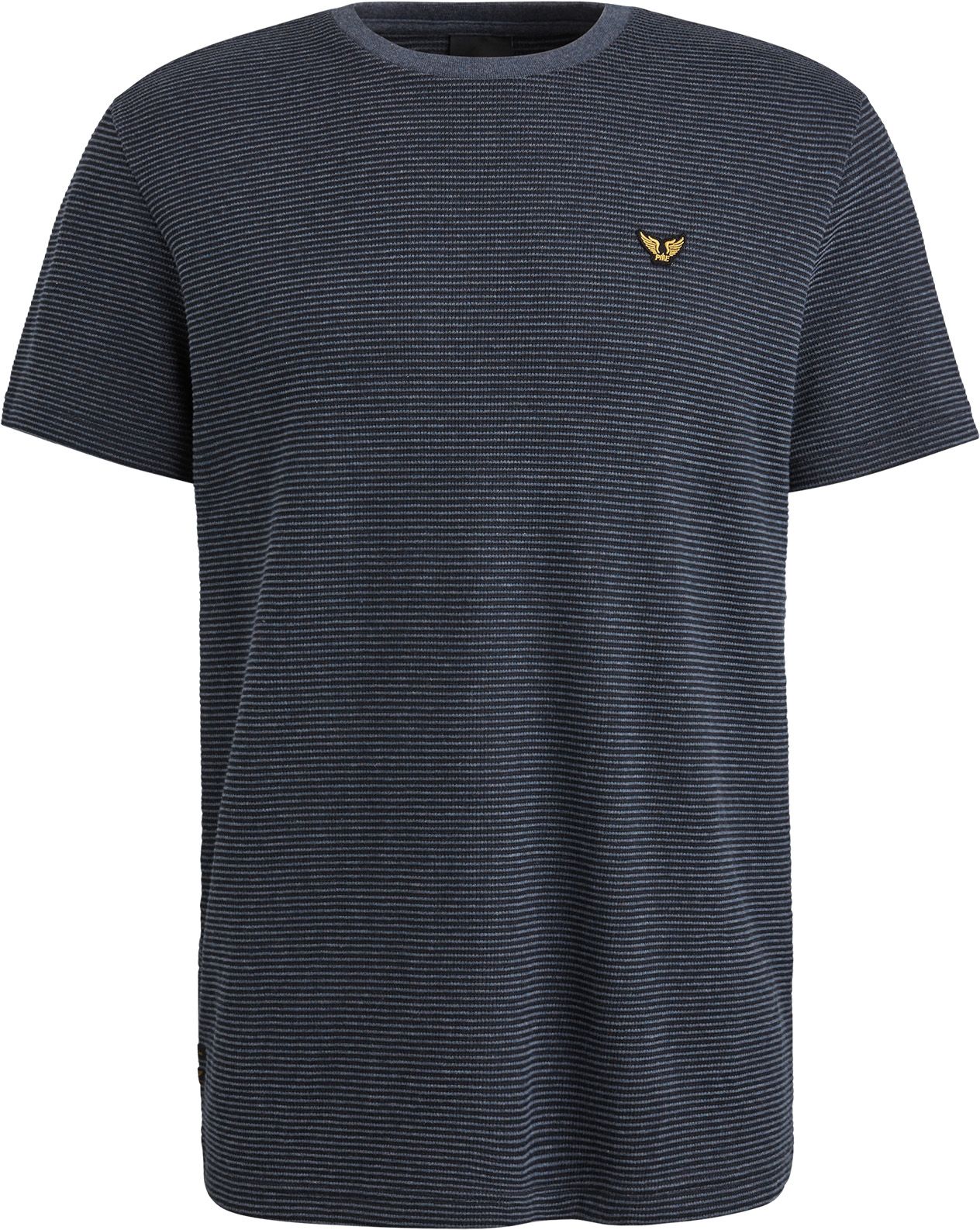 PME Legend T-Shirt Textured Stripe Navy PTSS2503566-5281 order online | Suitable