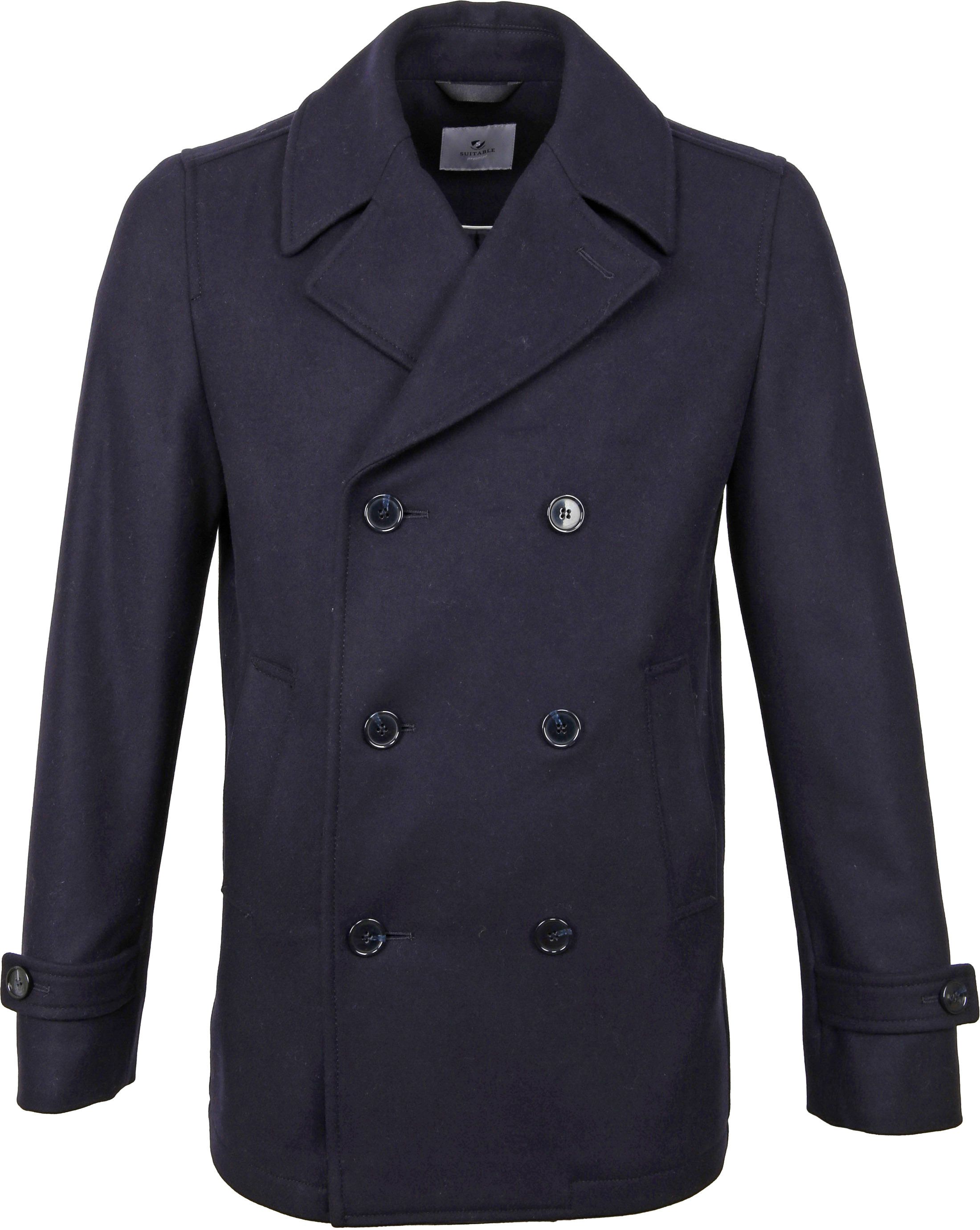 Suitable Prestige Coat Nathan Wool Blend Navy order online | 9060-2652 | Suitable Slovakia