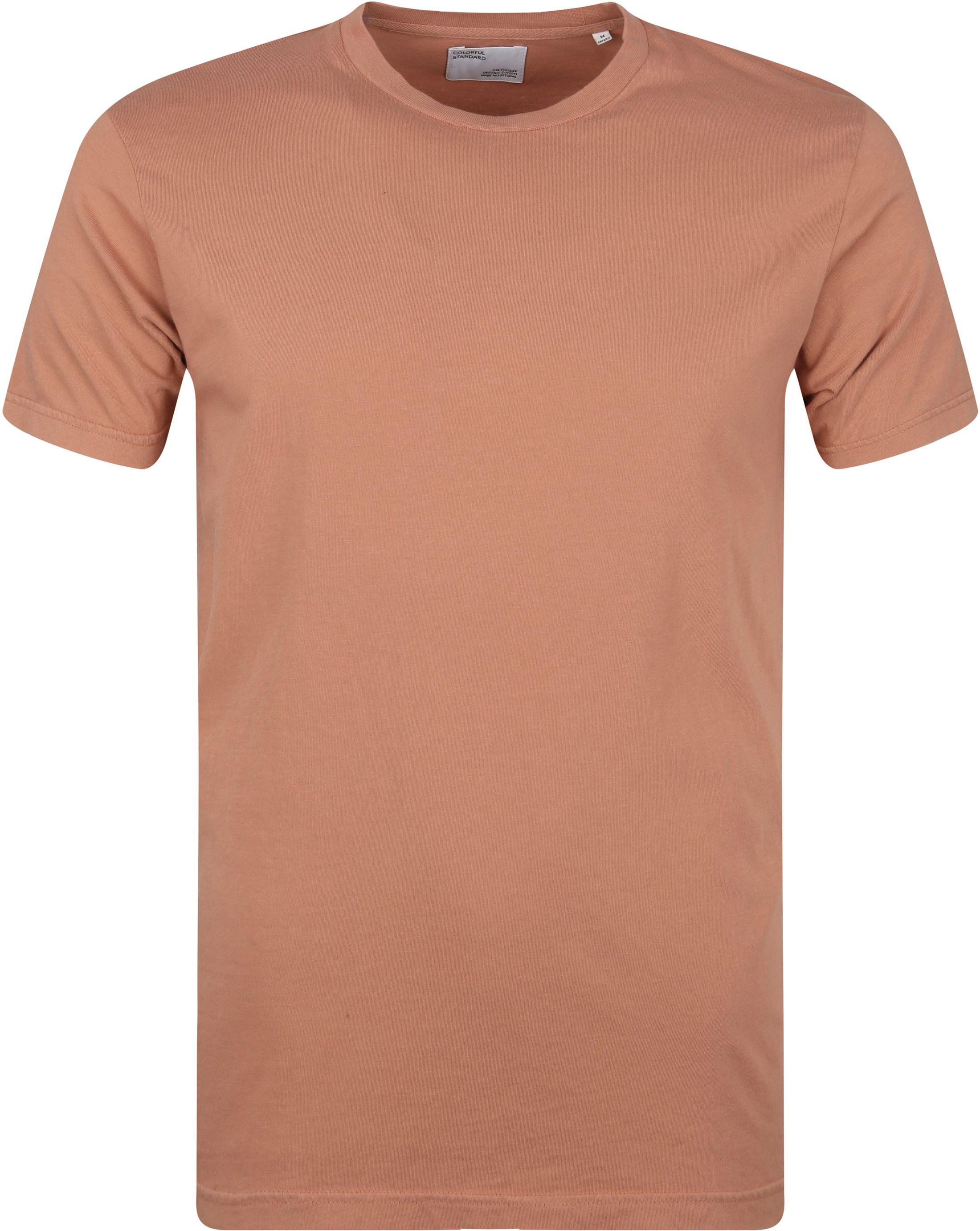 Colorful Standard Organisch T-shirt Bruin CS1001-Rosewood mist kopen | Suitable