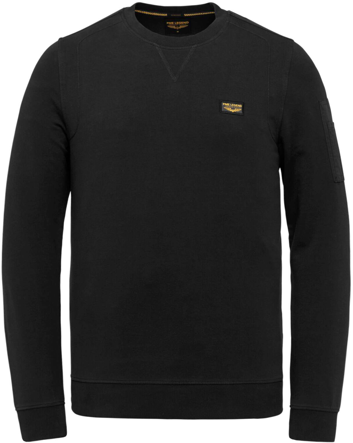 PME Legend Sweter Czarny PLS0000431-999 