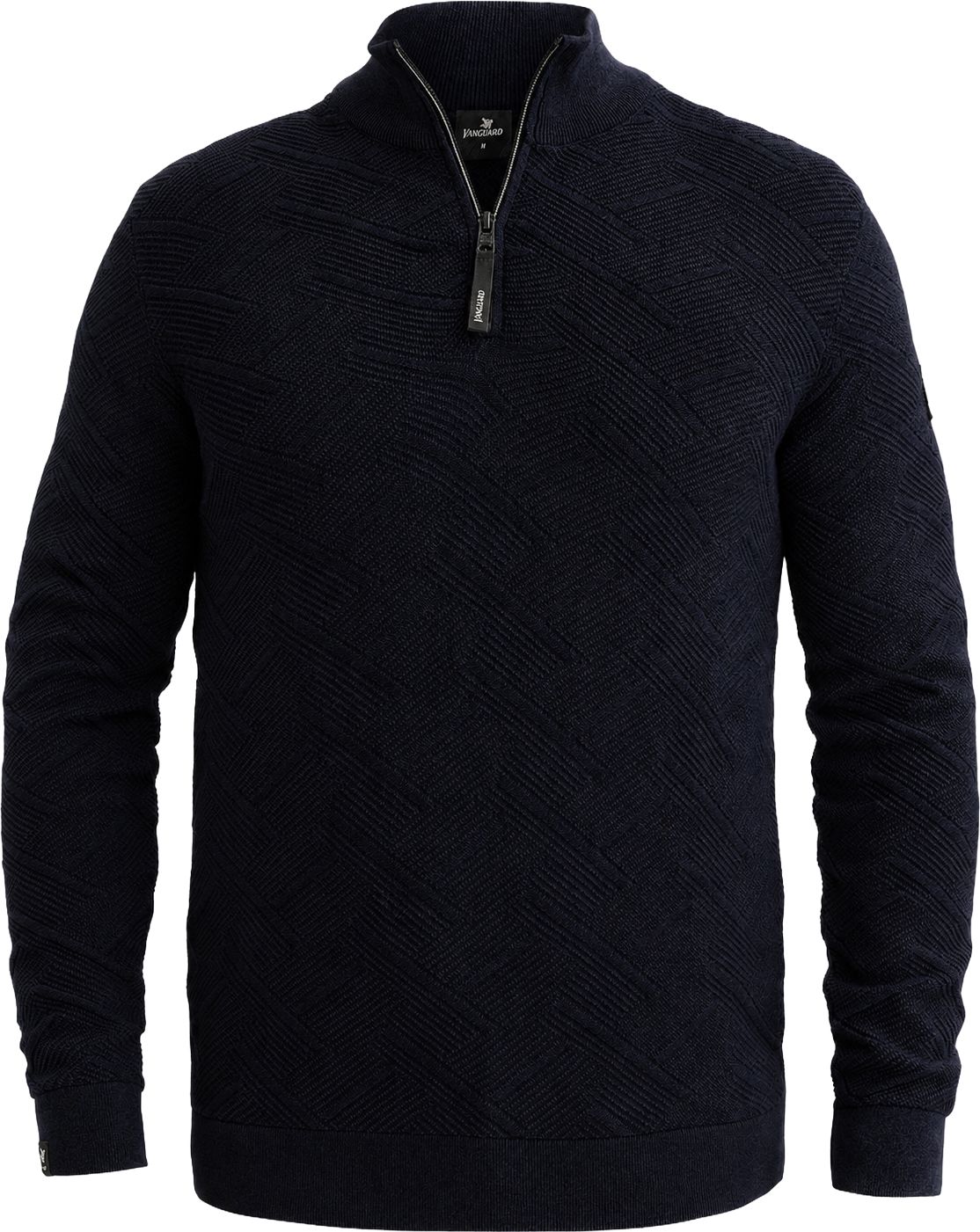 Vanguard Pullover Half Zip Mouline Sky Captain kopen | Suitable