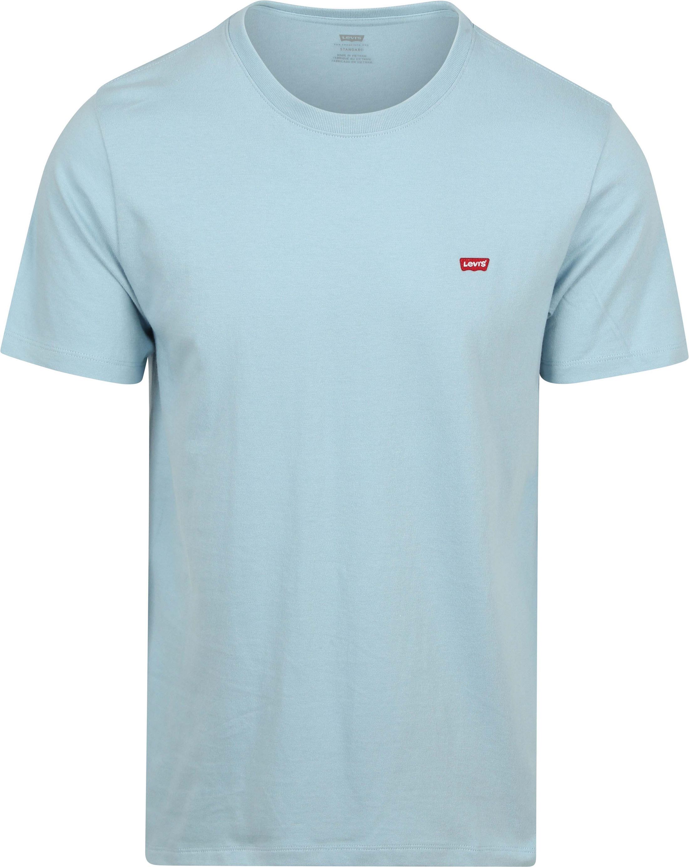 Levi's T-skjorte Original Lyseblå 56605-0304 kjøp | Suitable