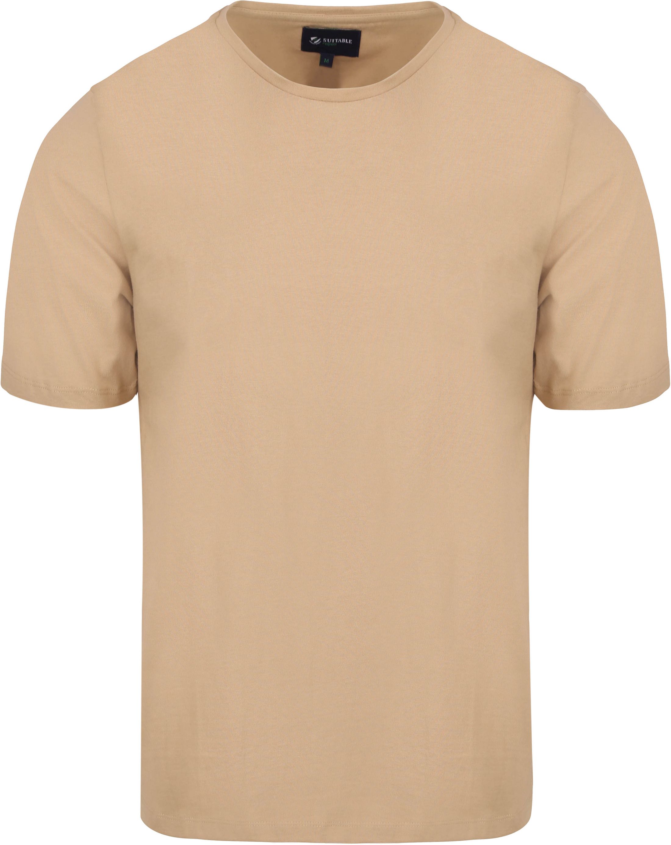 Suitable T-shirt Beżowy RSP-24JIM-SA 