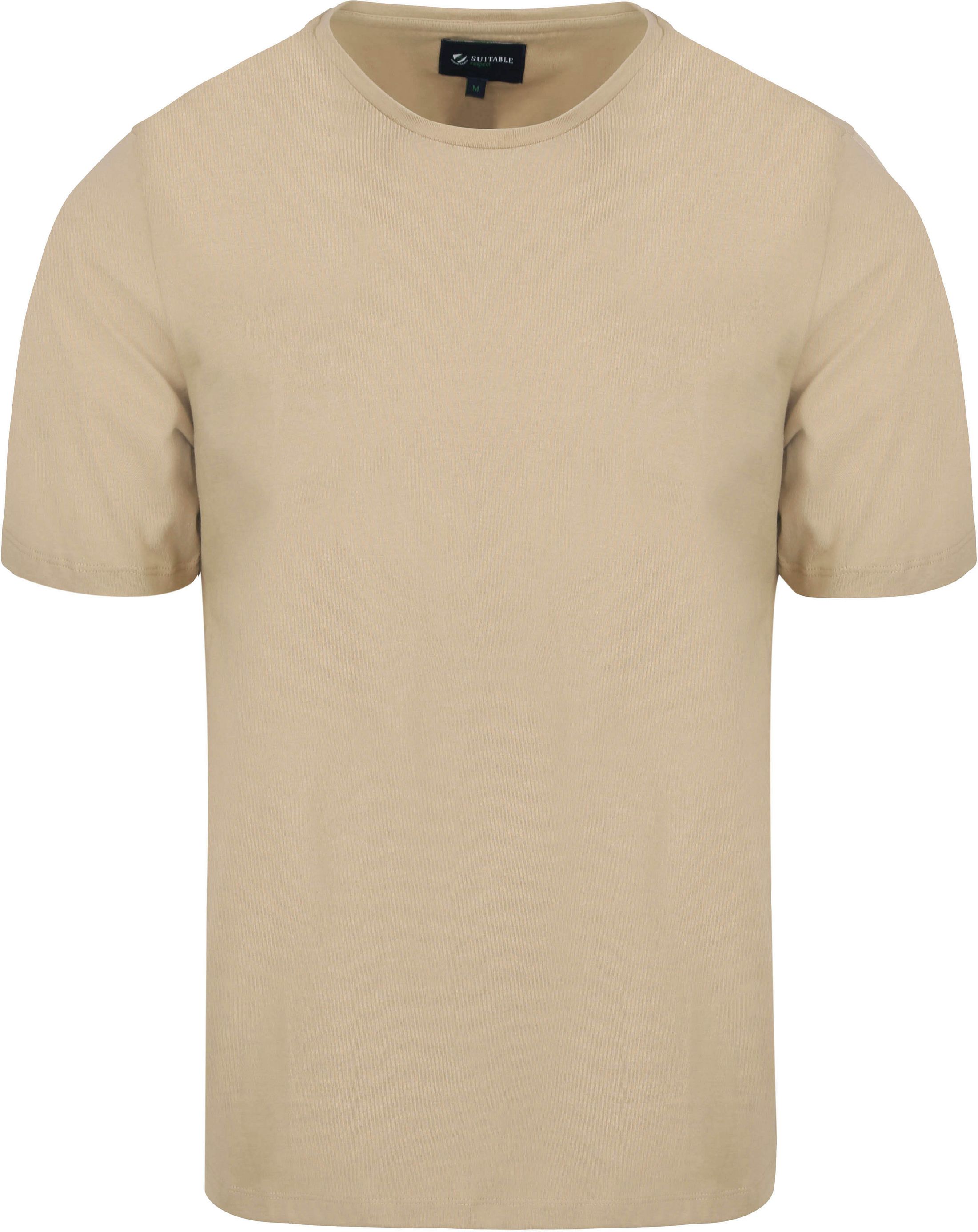 Suitable T-shirt Beżowy RSP-24JIM-BE 