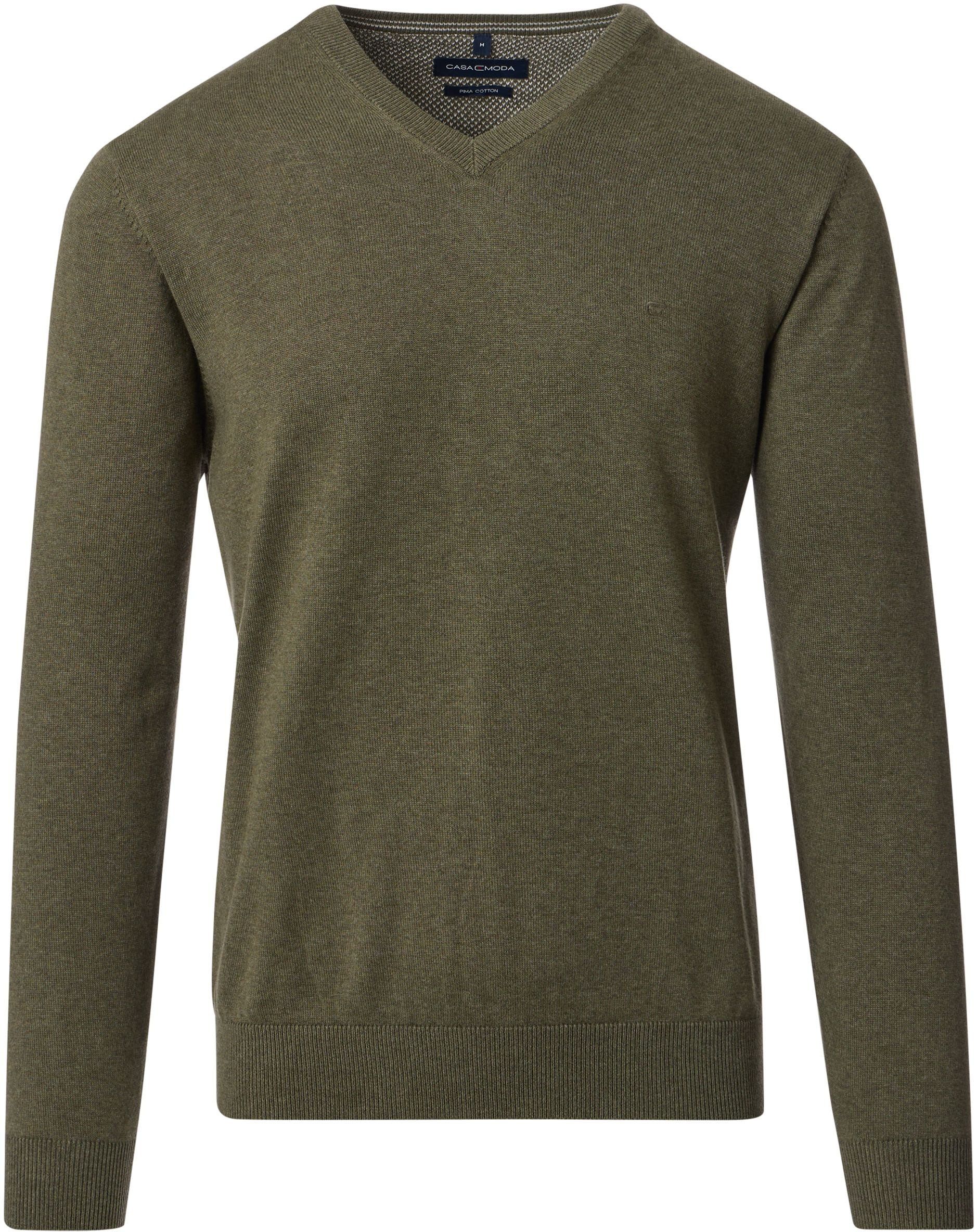 Casa Moda Pullover Olivgrün kaufen | 004430-379 | Suitable