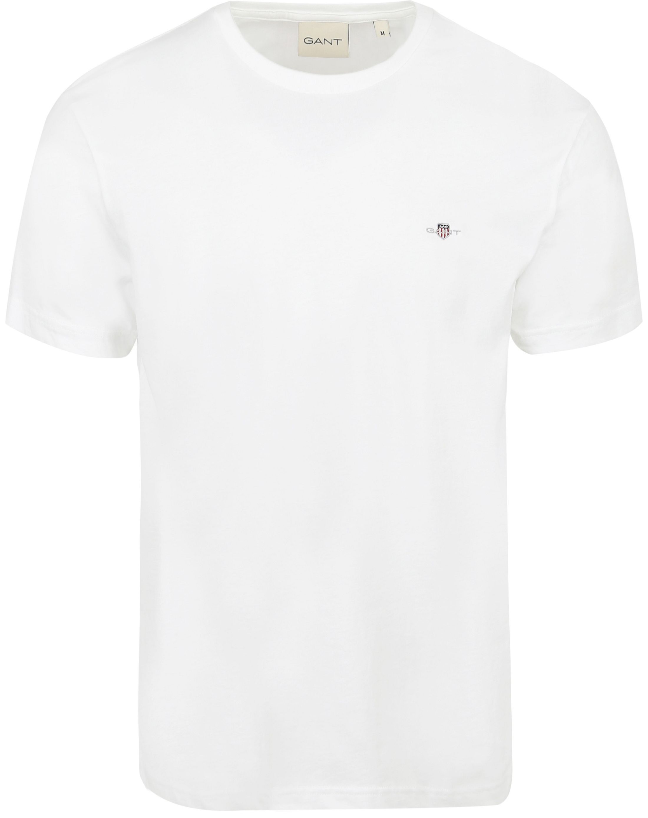 Gant T-skjorte Shield Logo Hvit 2003184-110