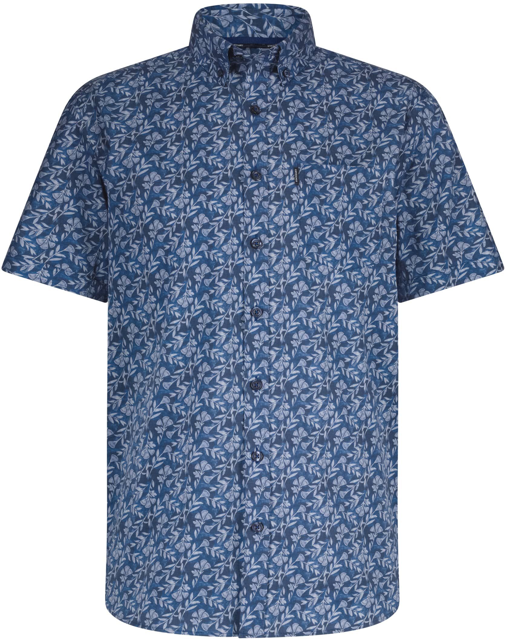 State Of Art Short Sleeve Overhemd Leafs Navy 26415911-5711 kopen | Suitable